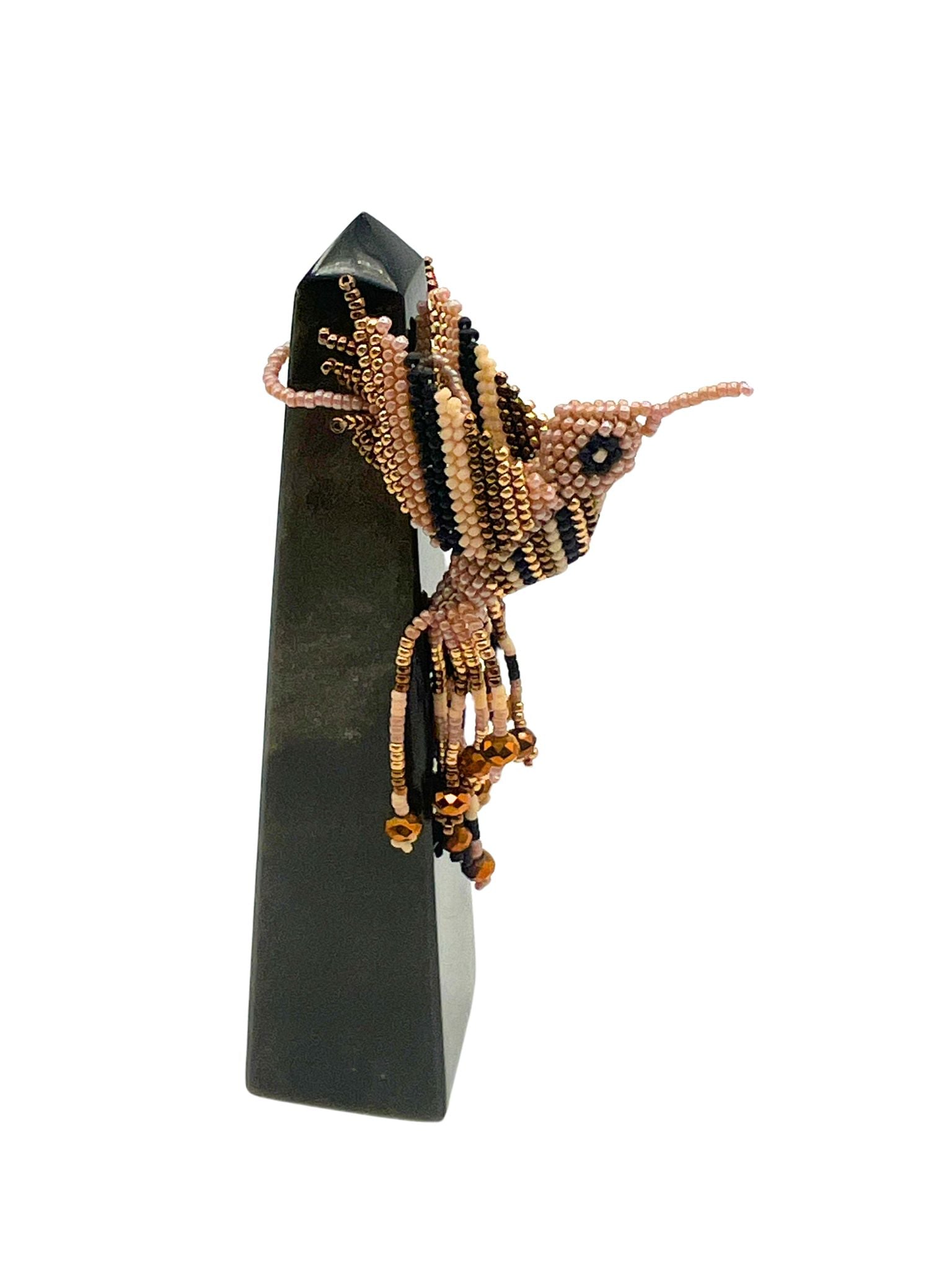 Colibri/Hummingbird Ornament - Miyuki Beads - Loop Hang by Collective Journey Art