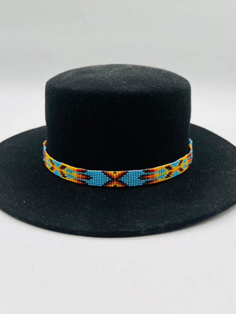 Narrow Tie - Up Hatband by Collective Journey Art
