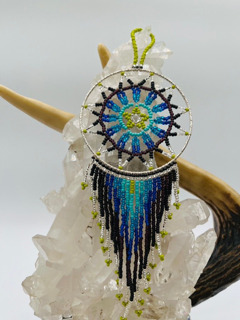 Metal Round Dream Catcher by Collective Journey Art