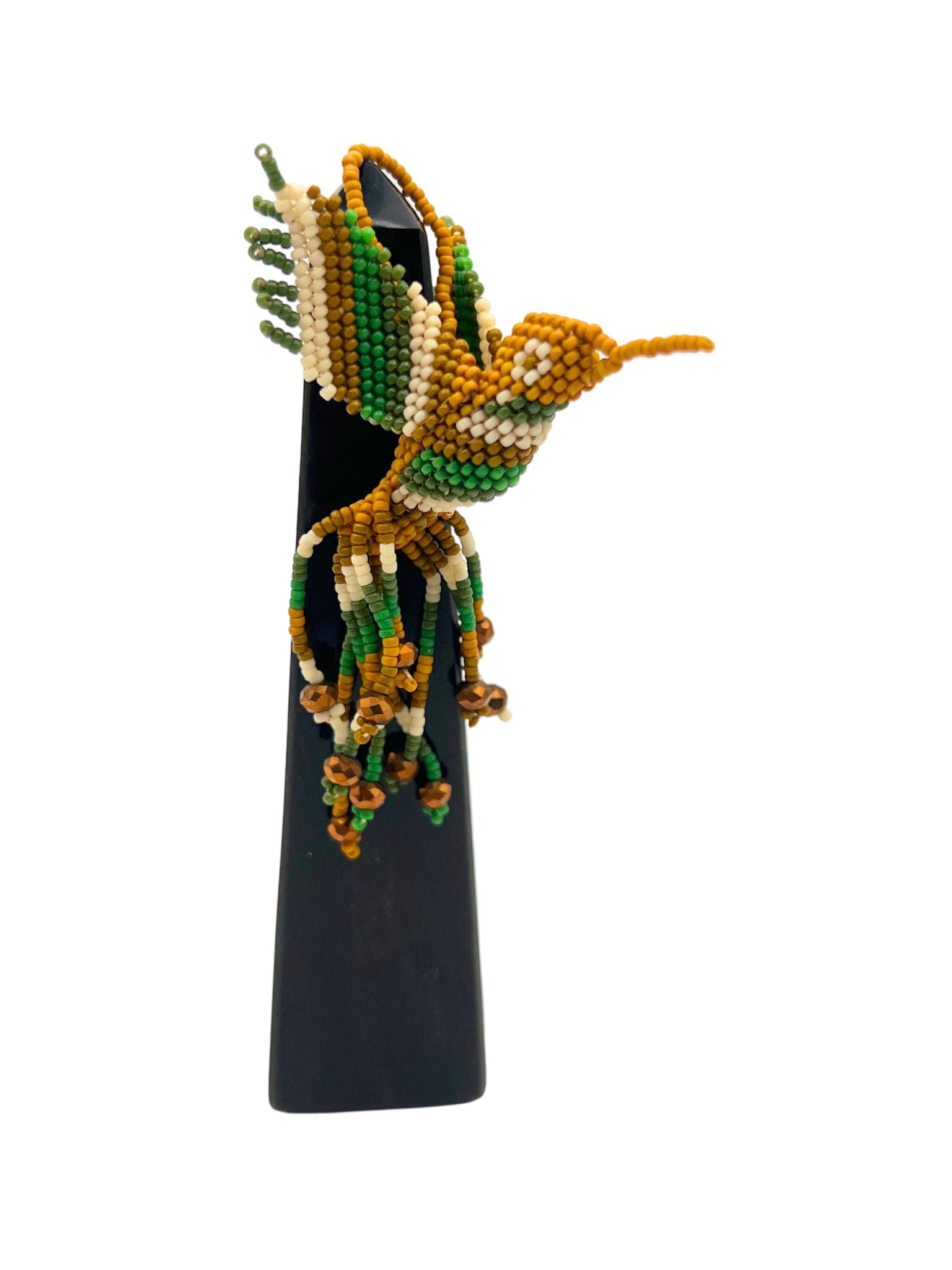 Colibri/Hummingbird Ornament - Miyuki Beads - Loop Hang by Collective Journey Art