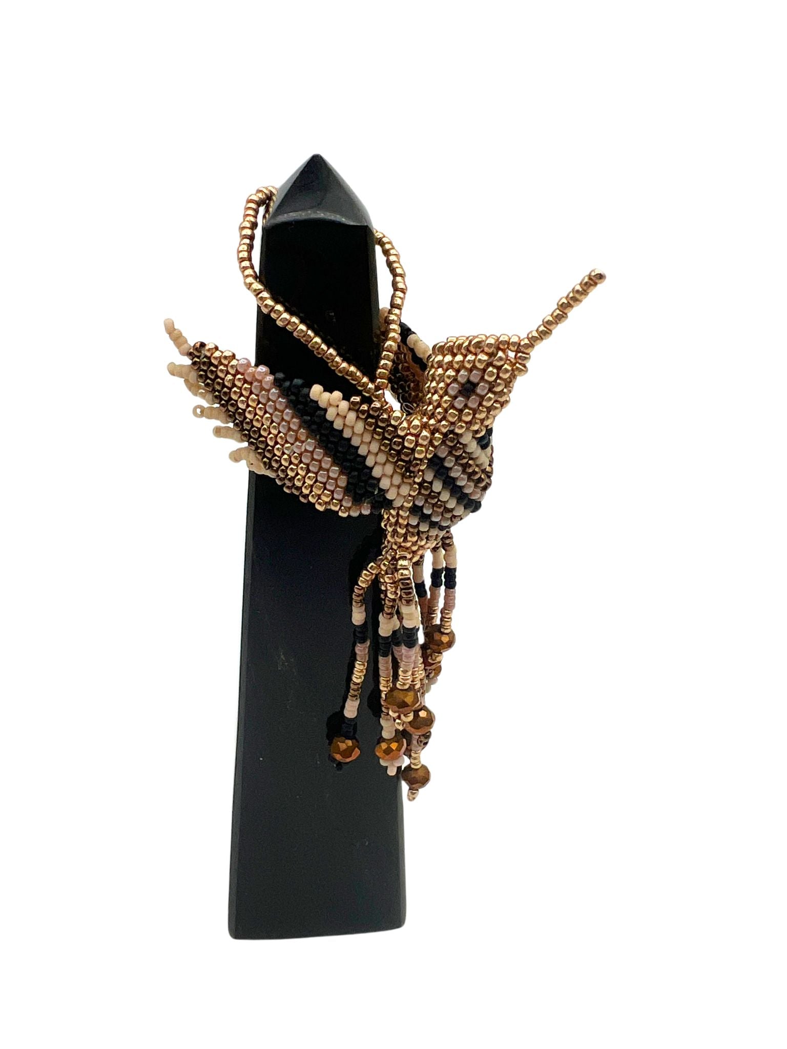 Colibri/Hummingbird Ornament - Miyuki Beads - Loop Hang by Collective Journey Art