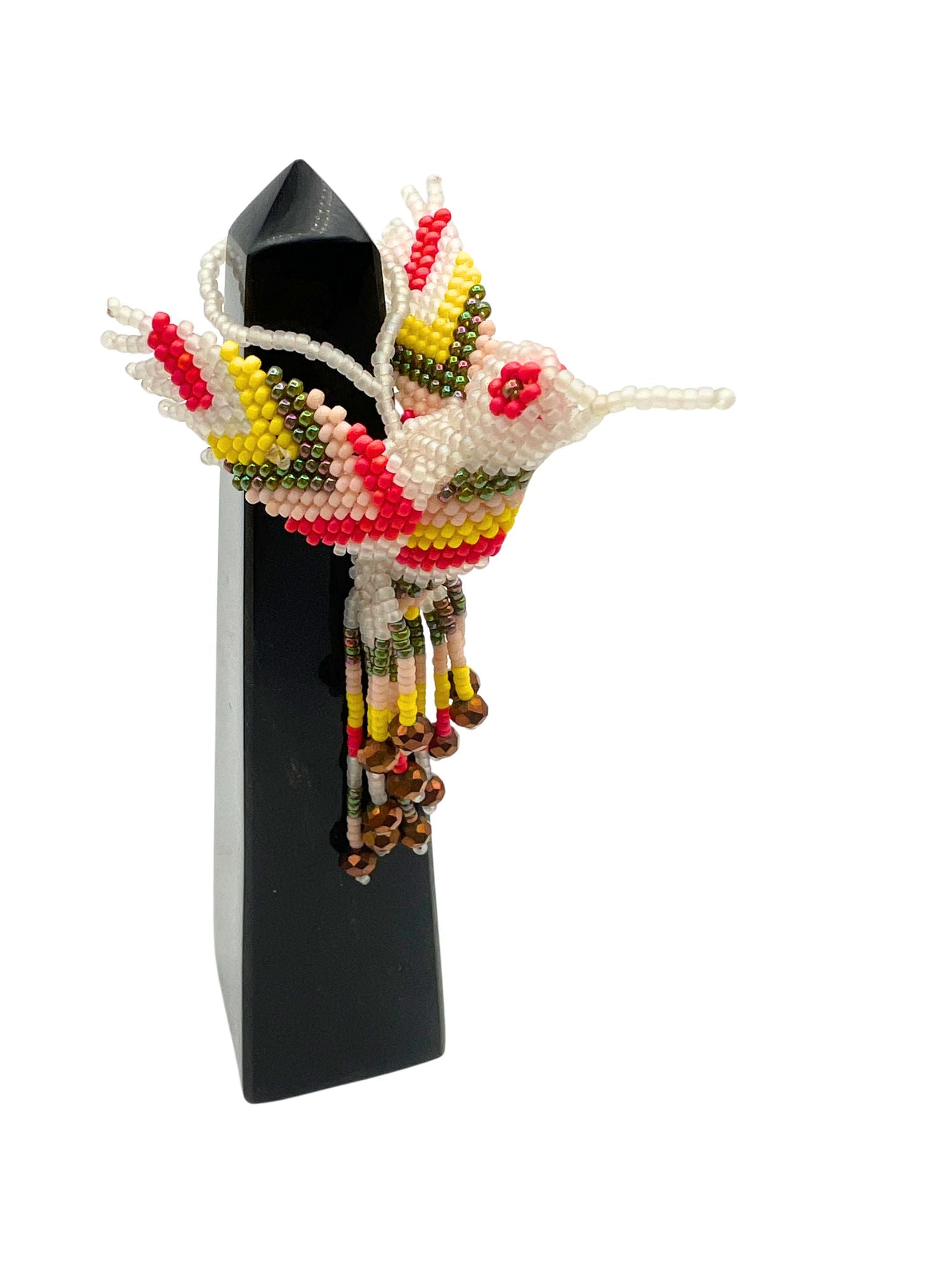 Colibri/Hummingbird Ornament - Miyuki Beads - Loop Hang by Collective Journey Art