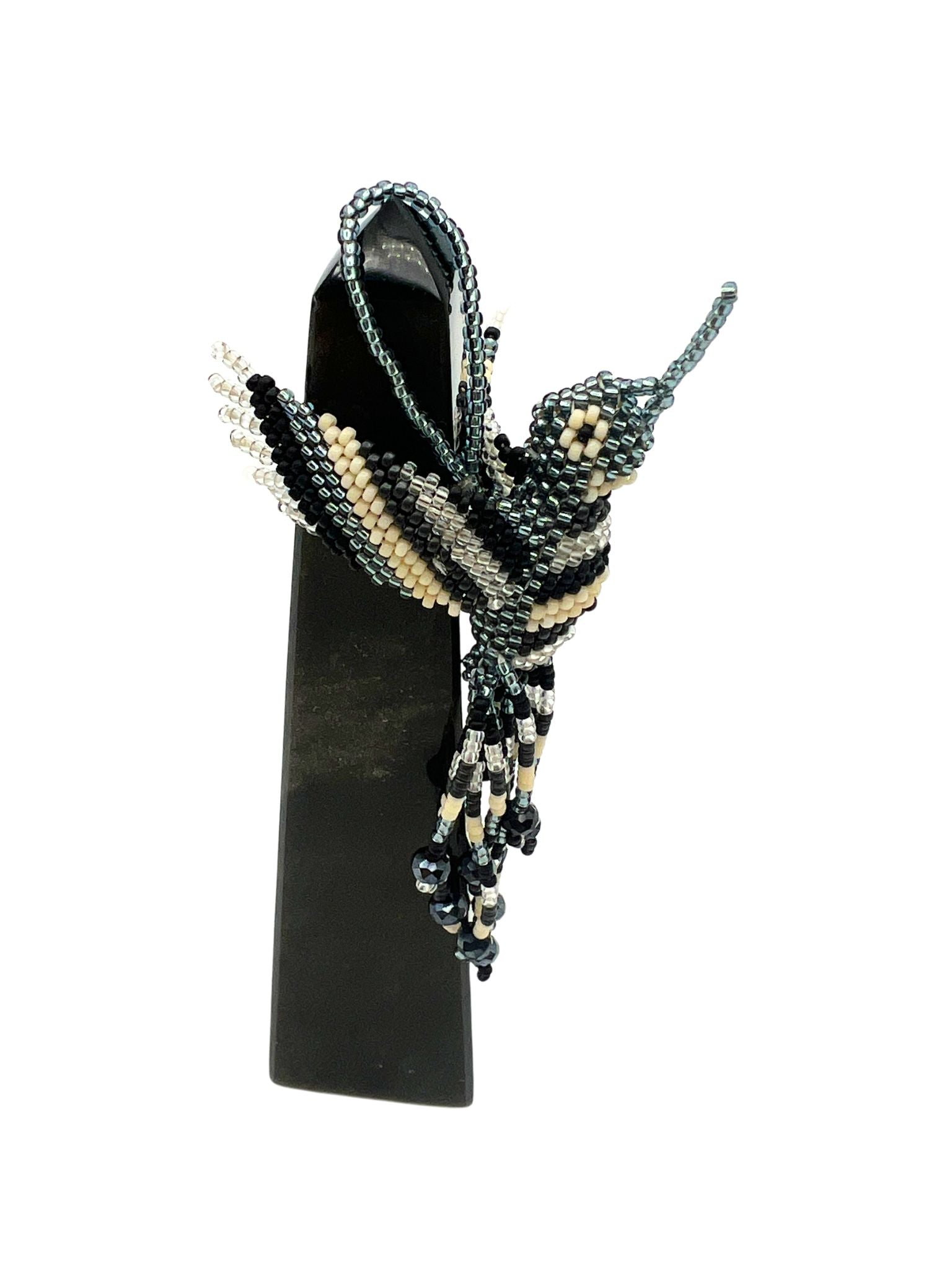Colibri/Hummingbird Ornament - Miyuki Beads - Loop Hang by Collective Journey Art