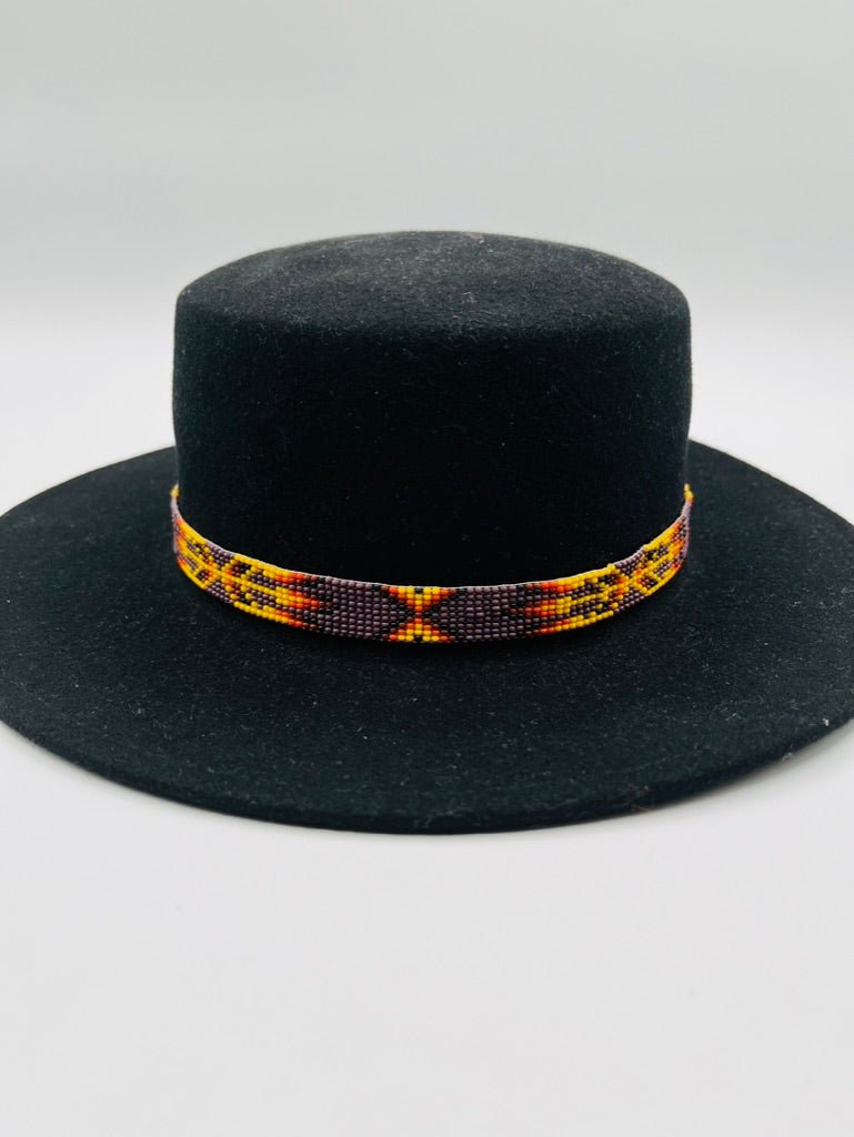 Narrow Tie - Up Hatband by Collective Journey Art