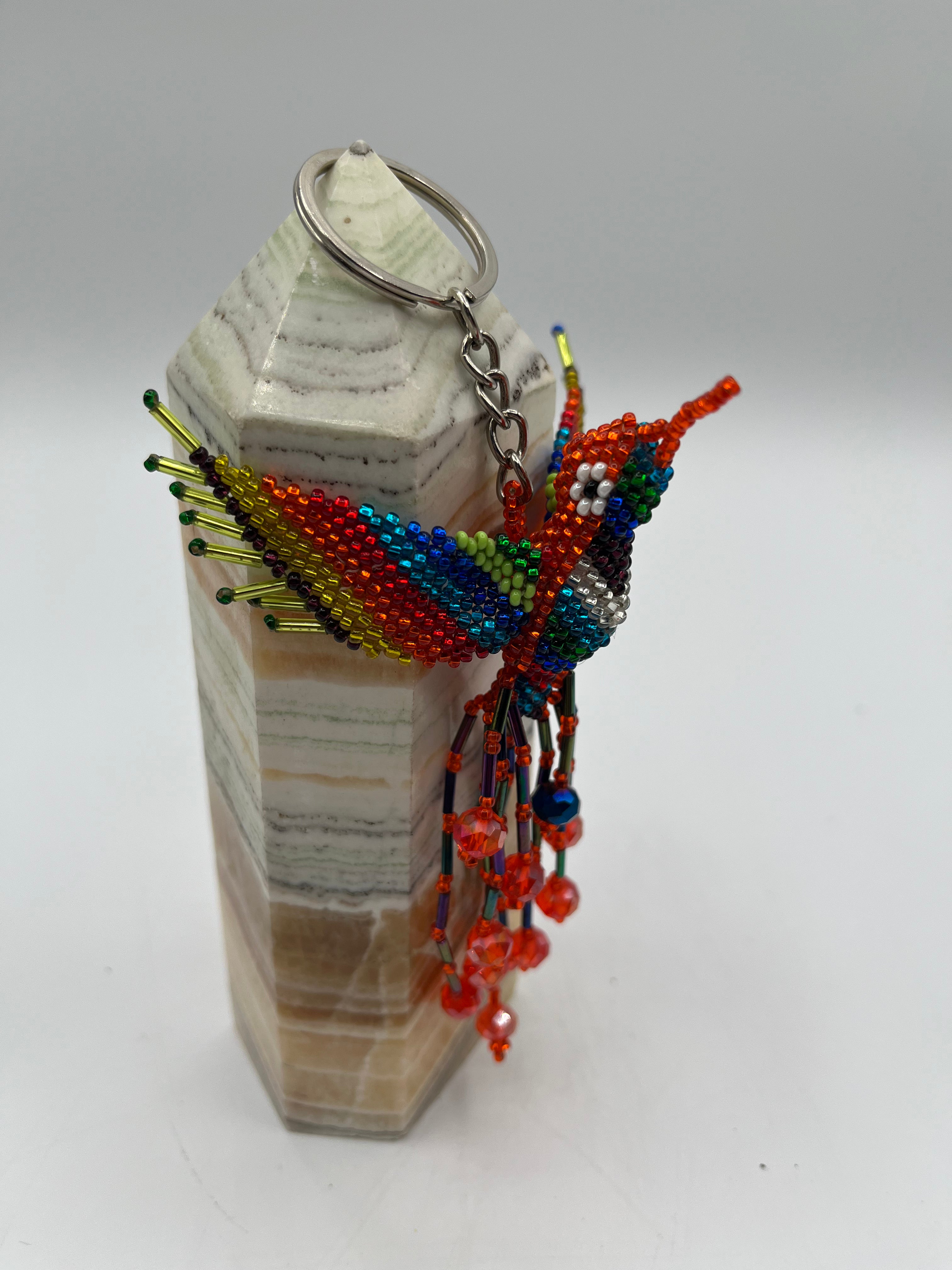 Colibri/Hummingbird-Czech Beads-Key Chain