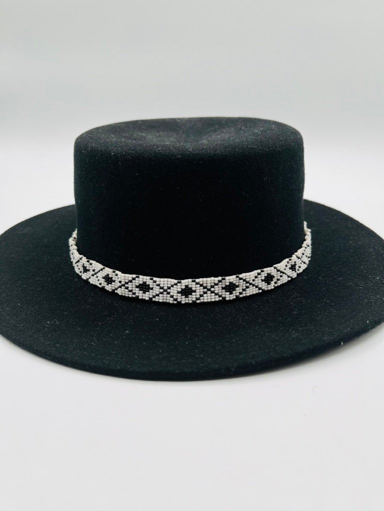 Narrow Adjustable Hatband by Collective Journey Art