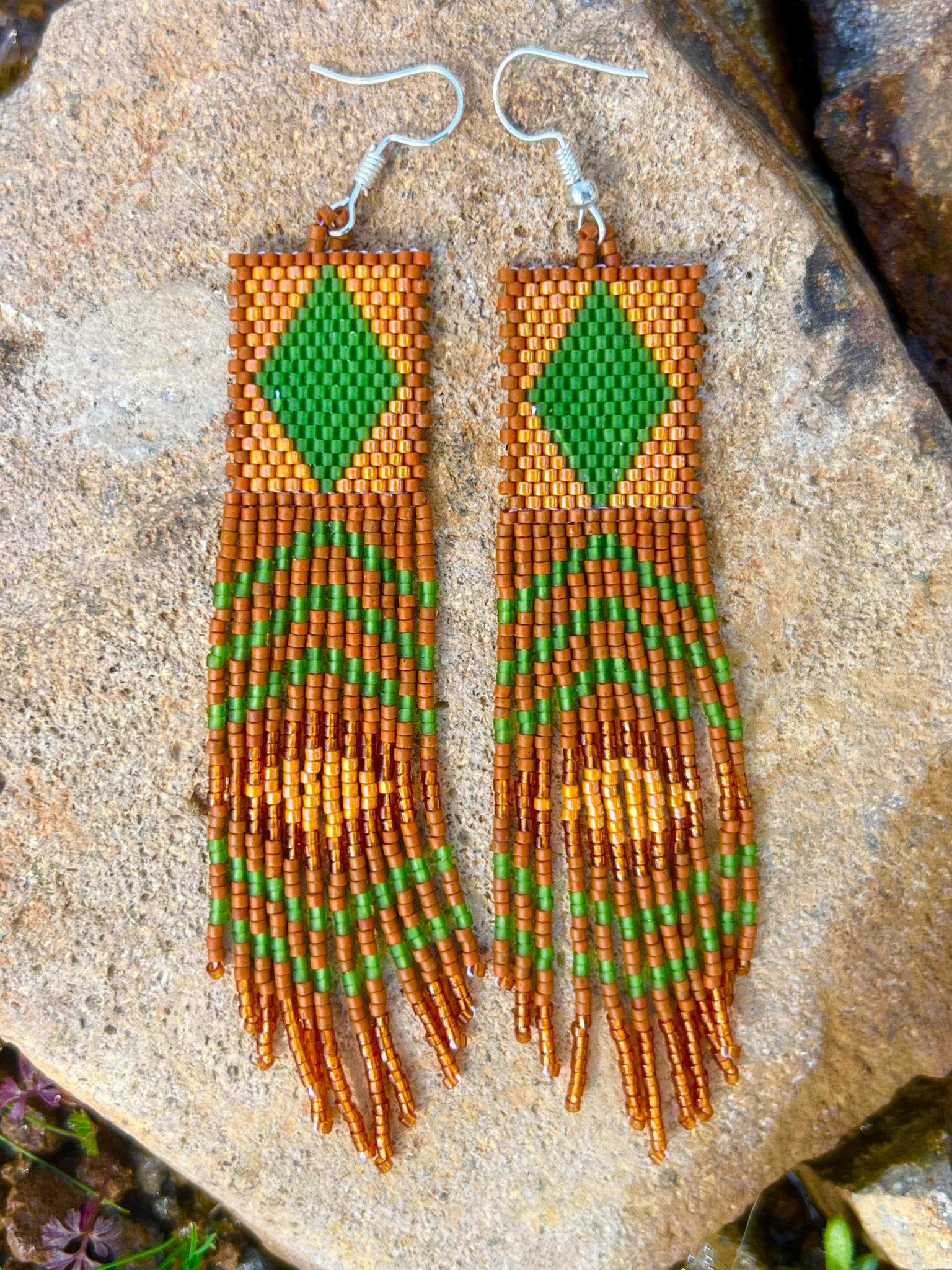Noon Day Earrings by Collective Journey Art
