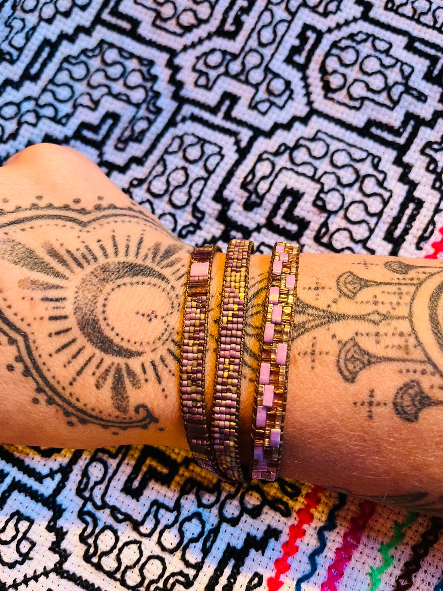 Lulu Bracelet 3 Strand by Collective Journey Art
