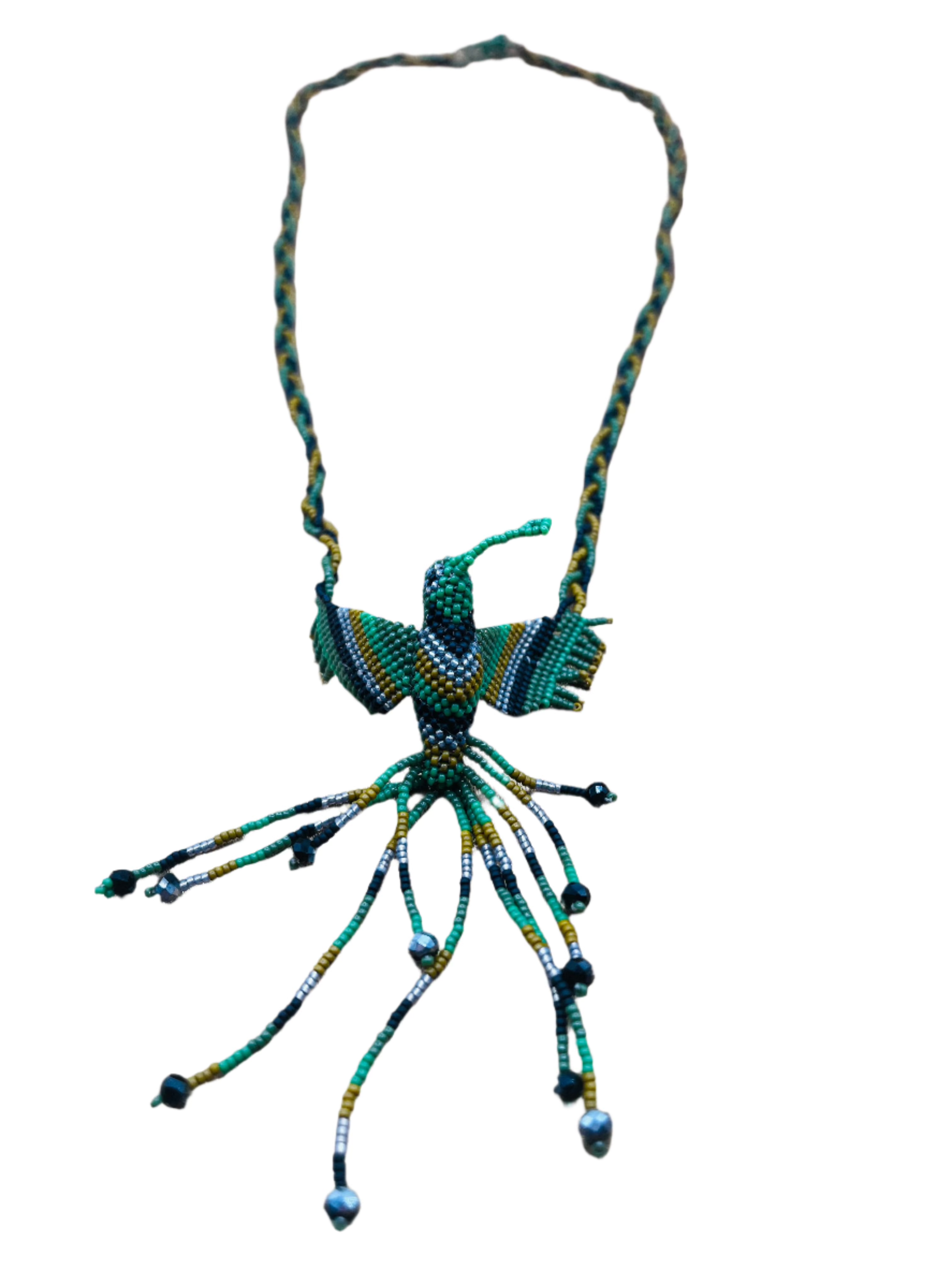 Colibri Necklace - Miyuki Beads