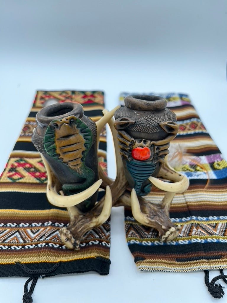 Bamboo Peace Pipe - Large by Collective Journey Art