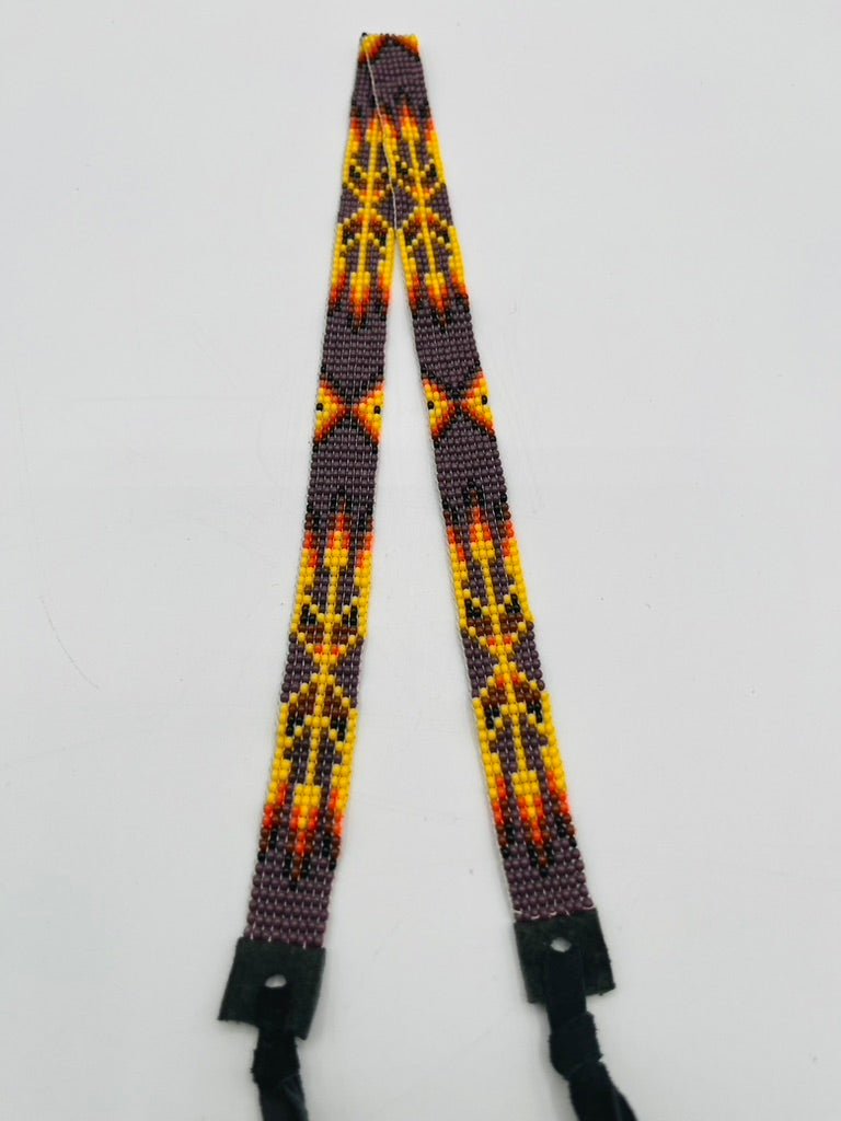 Narrow Tie - Up Hatband by Collective Journey Art