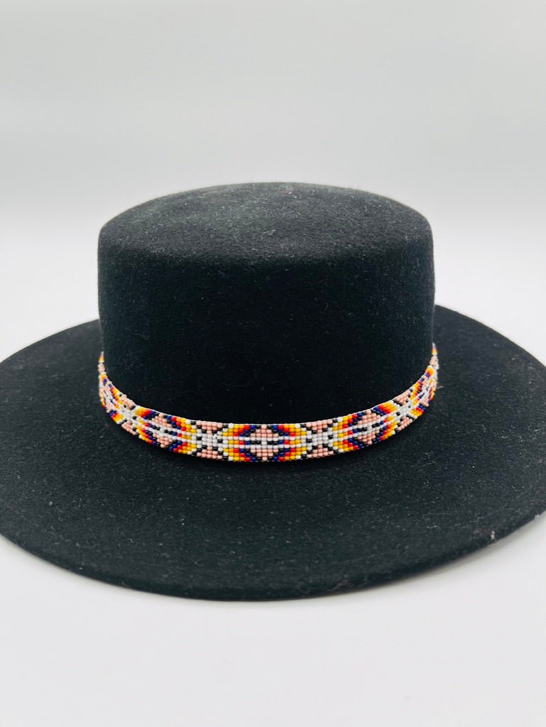 Narrow Tie - Up Hatband by Collective Journey Art