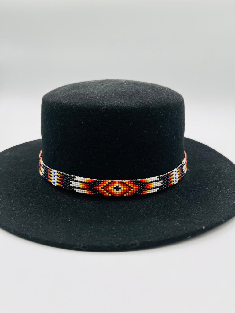 Narrow Tie - Up Hatband by Collective Journey Art