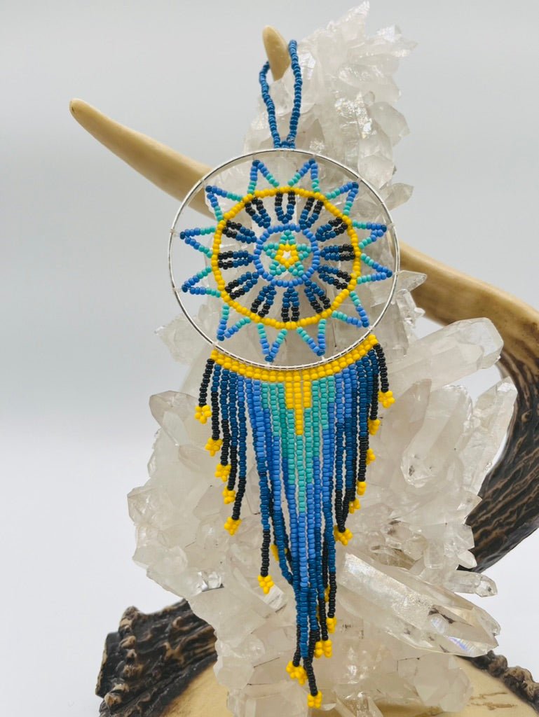 Metal Round Dream Catcher by Collective Journey Art
