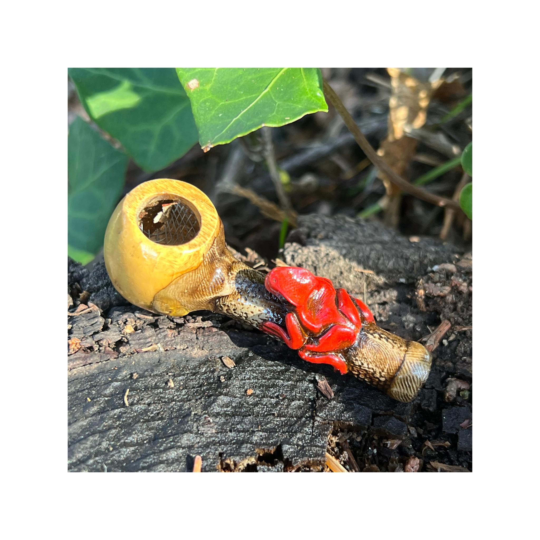Mini Totem Pipe by Collective Journey Art