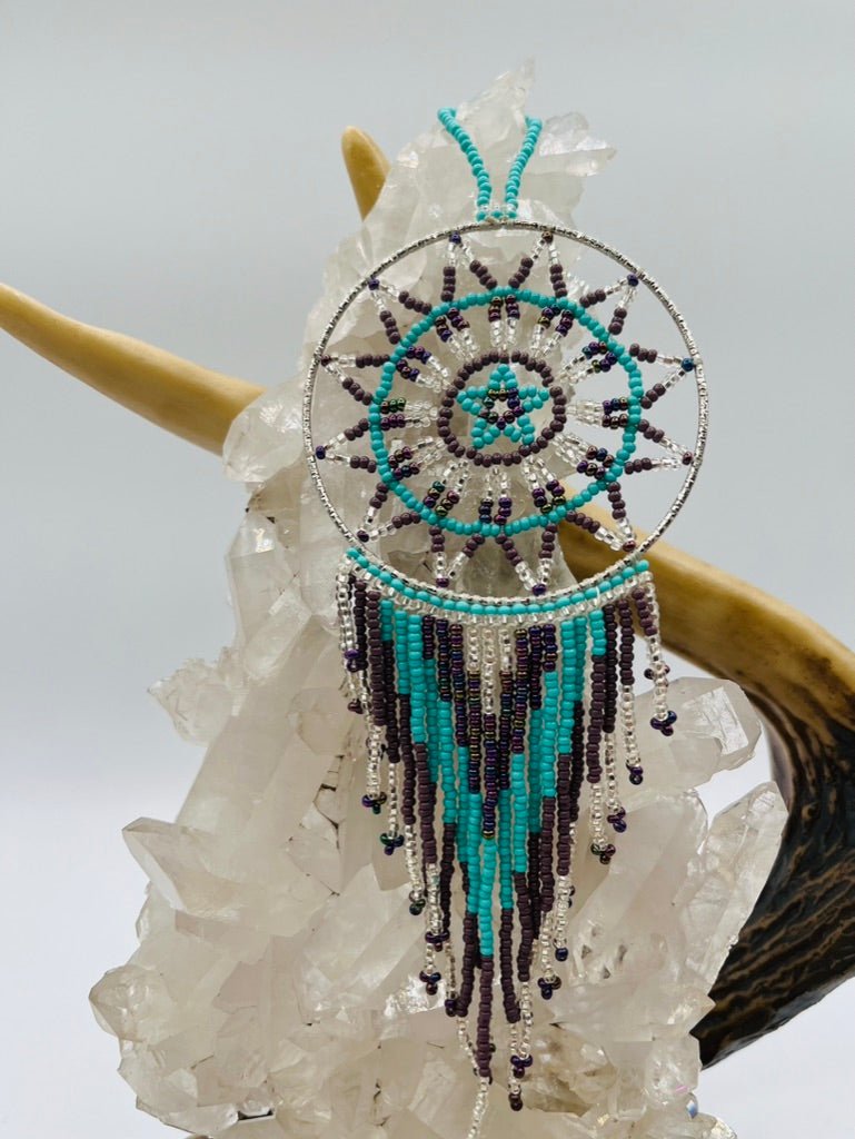 Metal Round Dream Catcher by Collective Journey Art