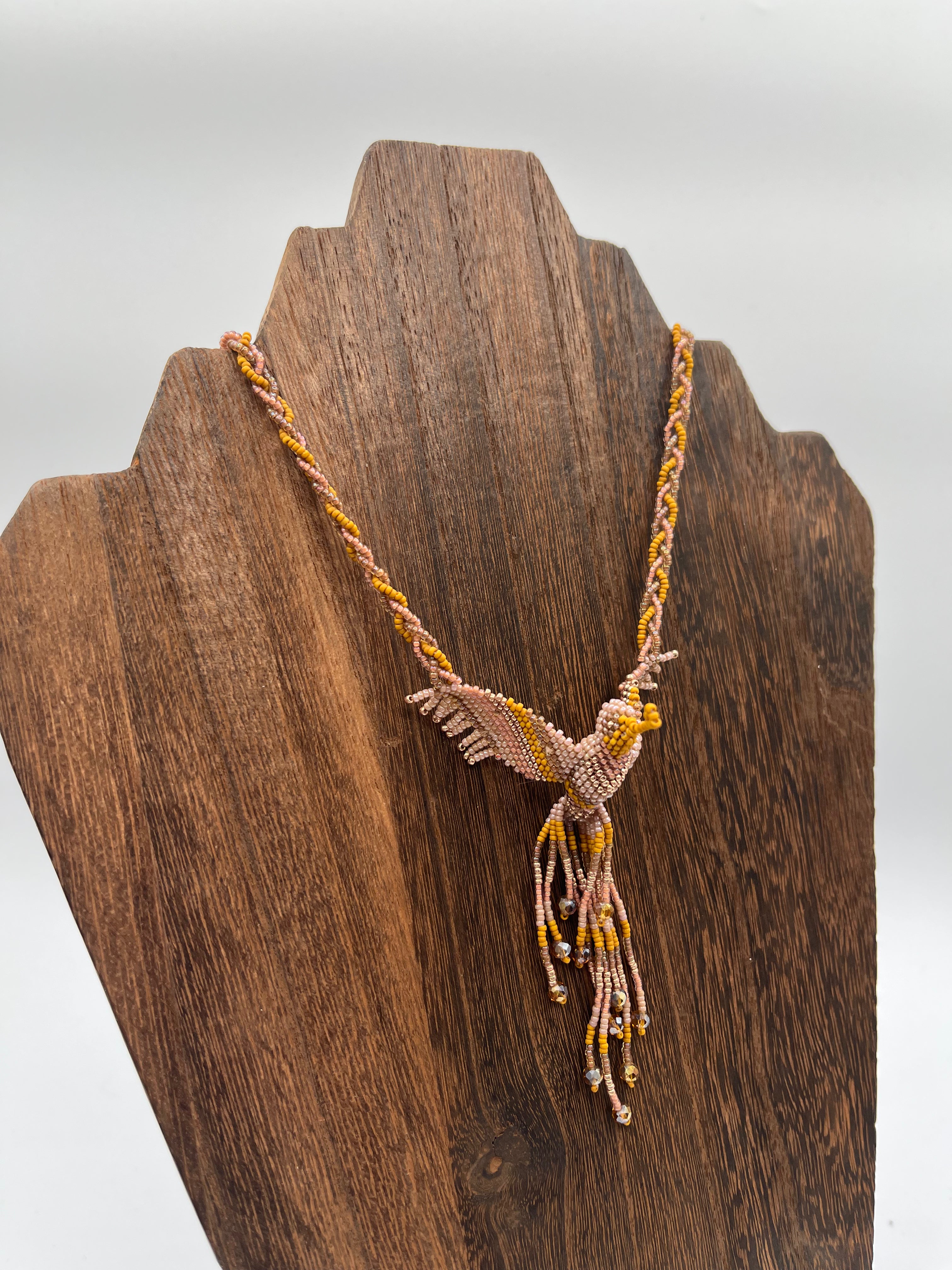 Colibri Necklace - Miyuki Beads