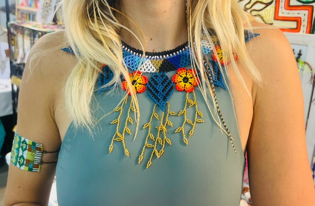 Nativo Cuff Wide Adjustable by Collective Journey Art