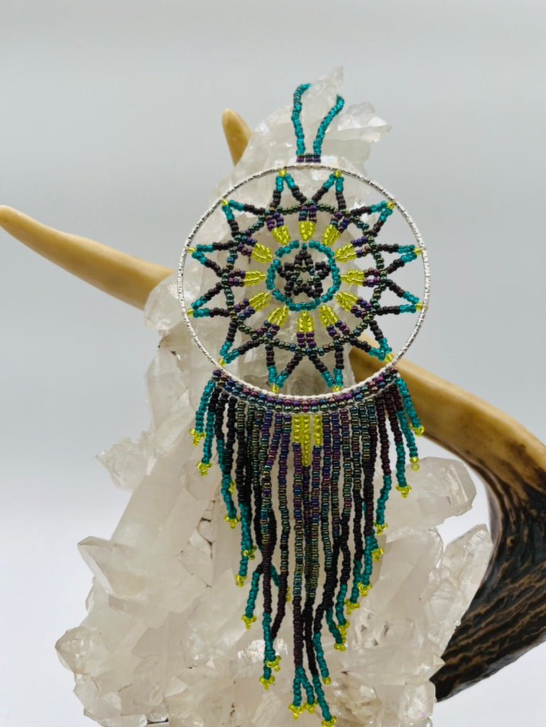 Metal Round Dream Catcher by Collective Journey Art