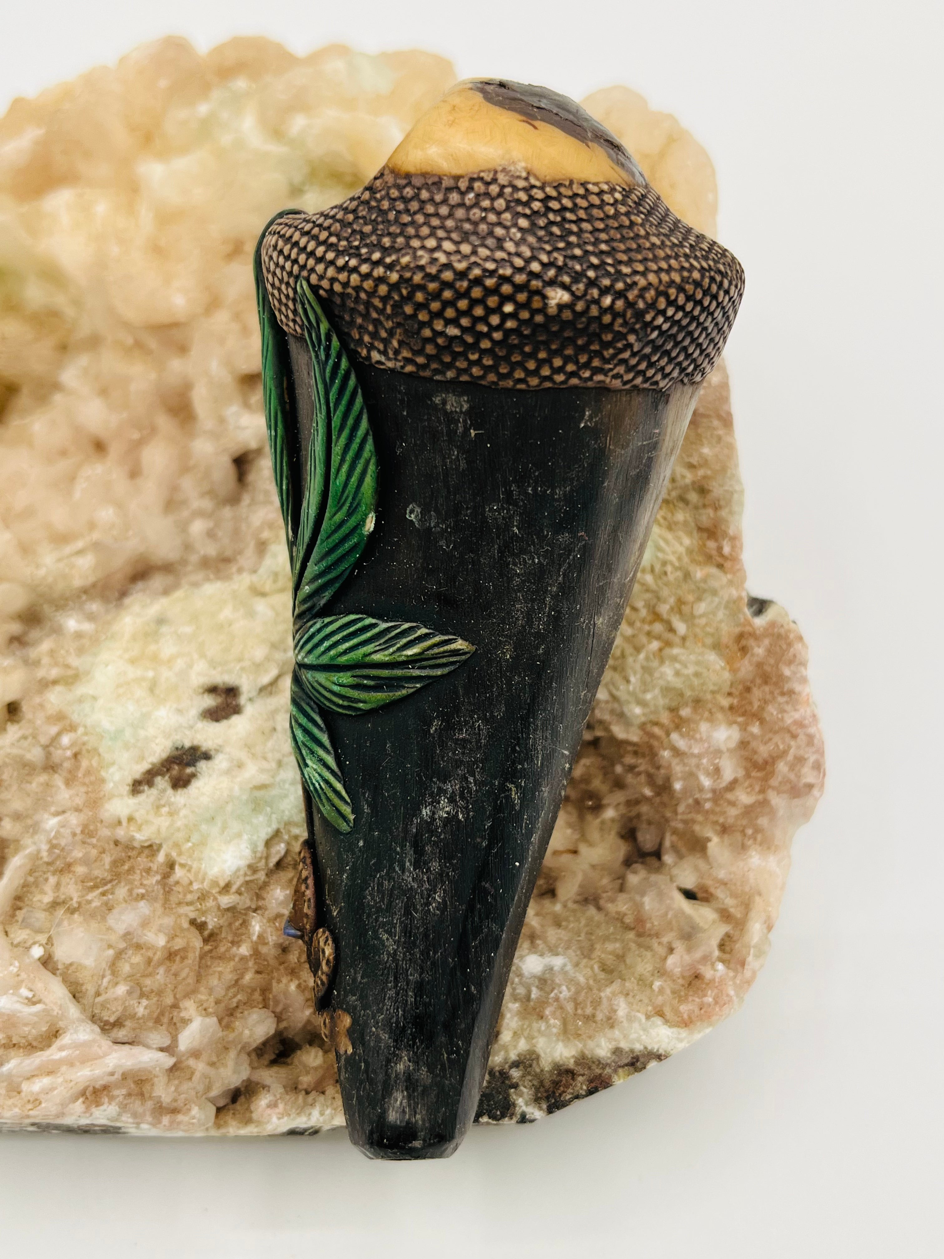 Handcrafted Bull Horn & Tagua Smoke Pipes