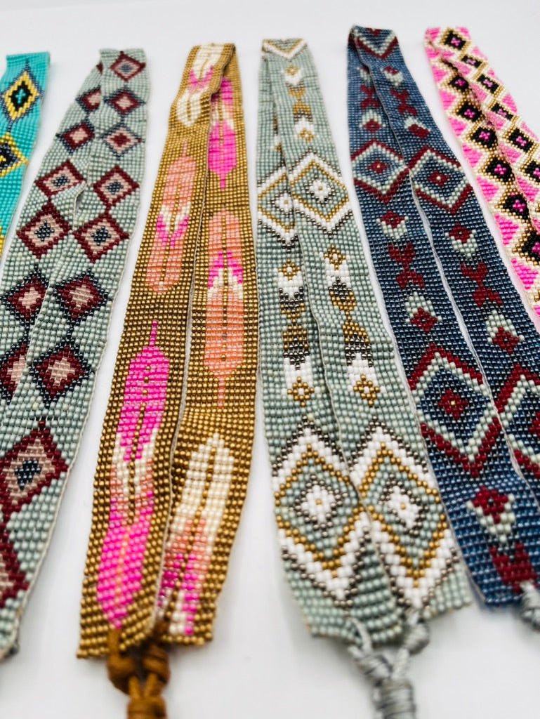 Wide Adjustable Hatband by Collective Journey Art