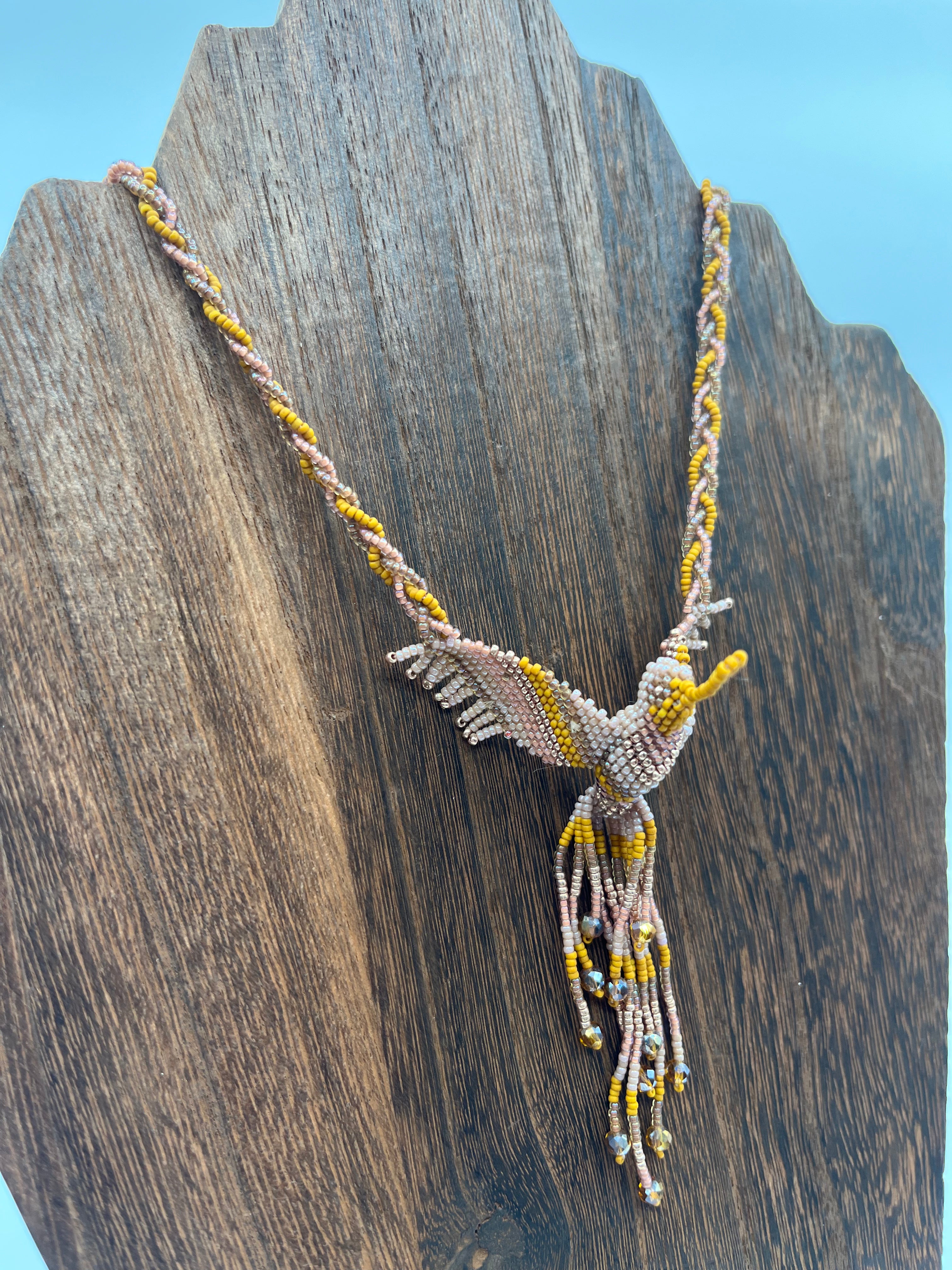Colibri Necklace - Miyuki Beads