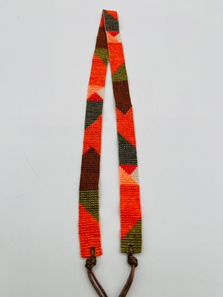 Narrow Adjustable Hatband by Collective Journey Art