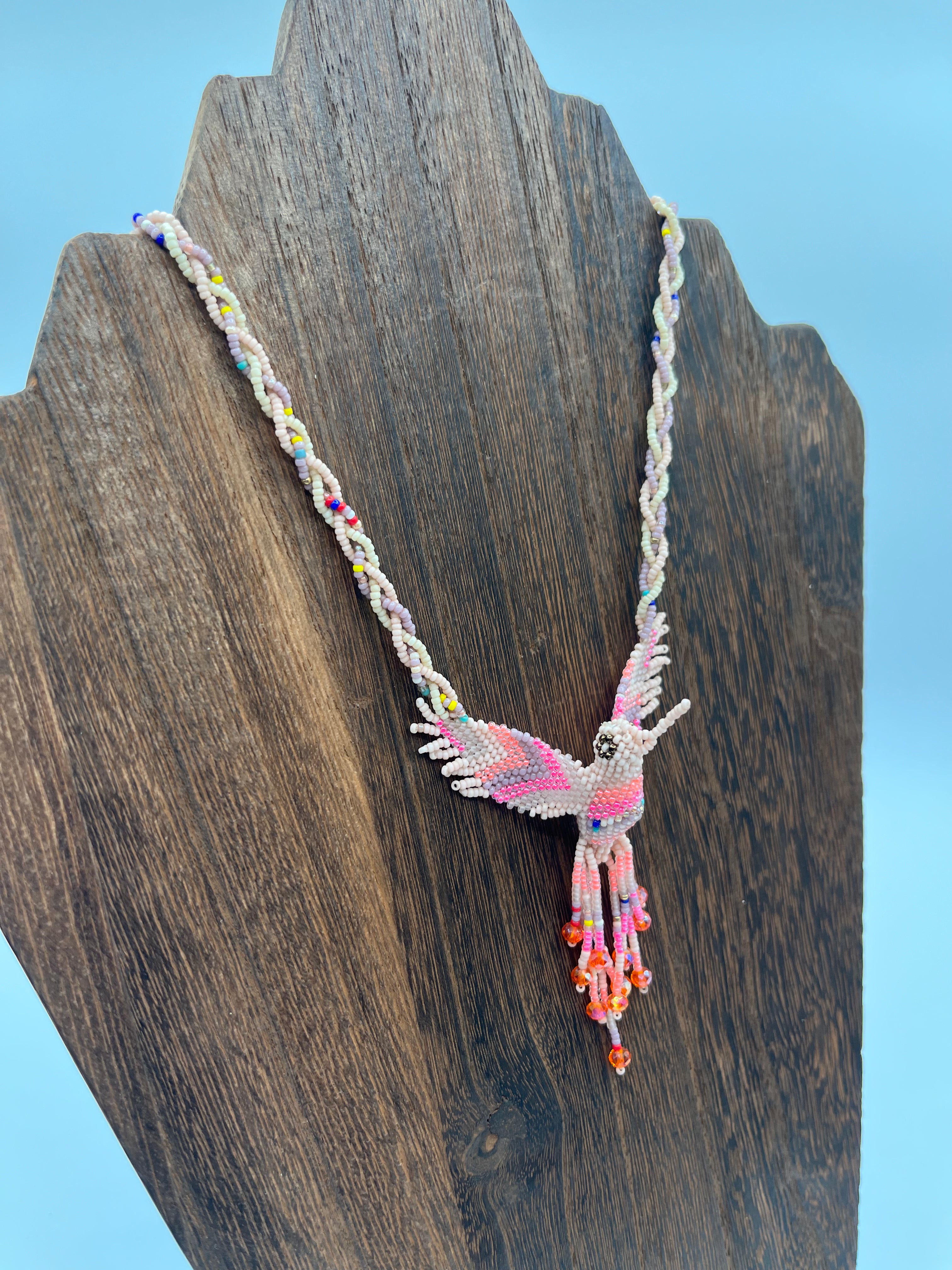 Colibri Necklace - Miyuki Beads