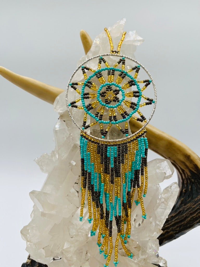 Metal Round Dream Catcher by Collective Journey Art