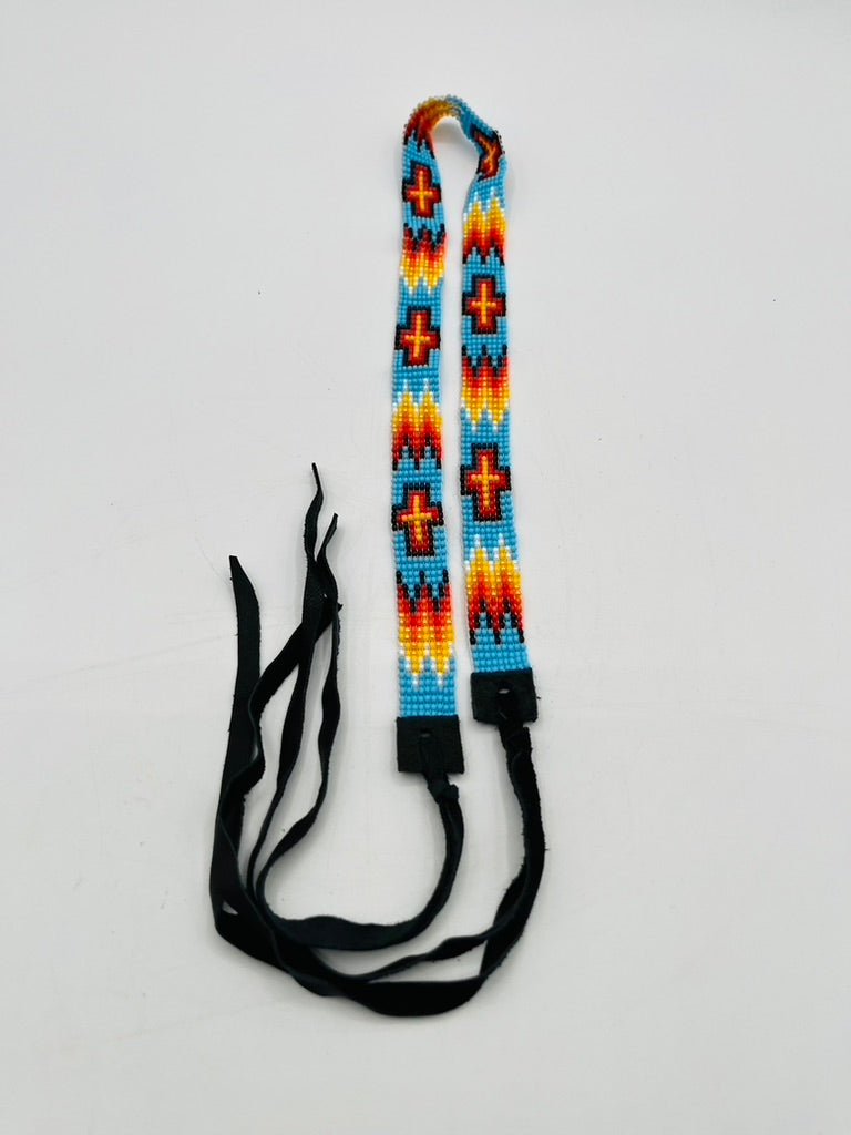 Narrow Tie - Up Hatband by Collective Journey Art