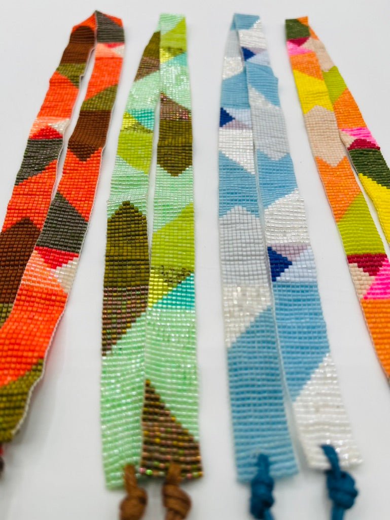 Narrow Adjustable Hatband by Collective Journey Art