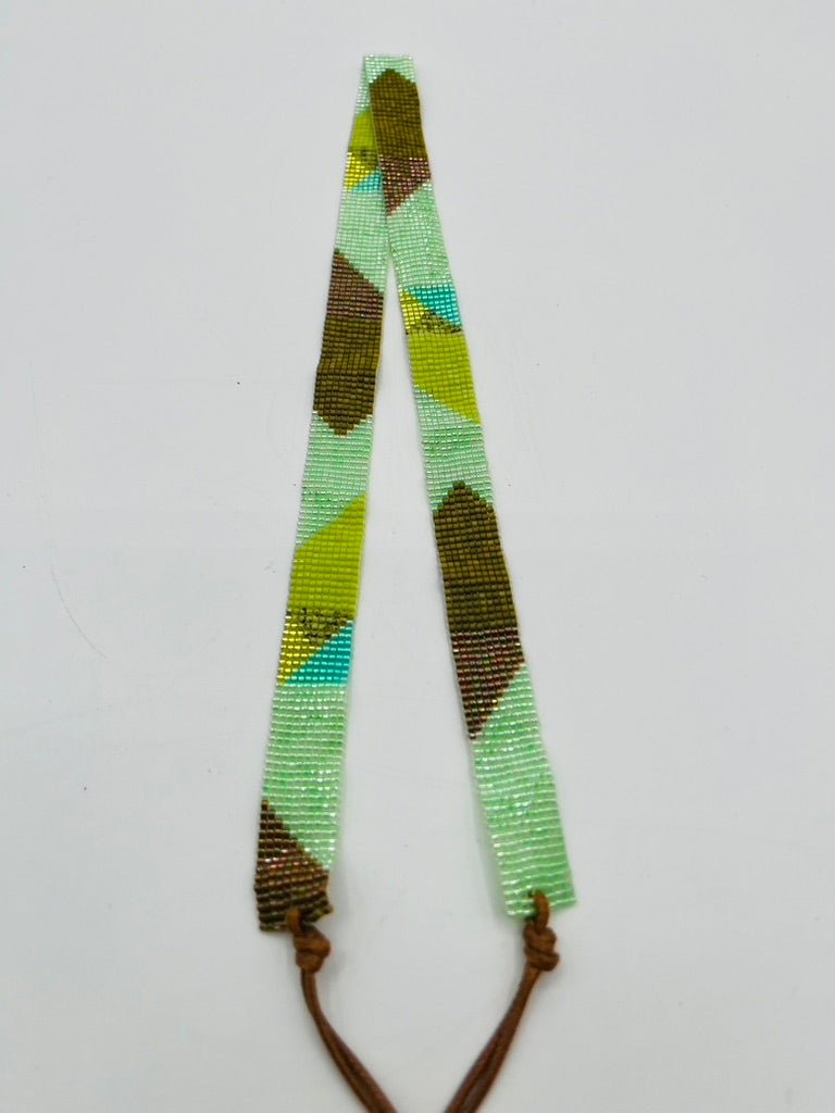 Narrow Adjustable Hatband by Collective Journey Art