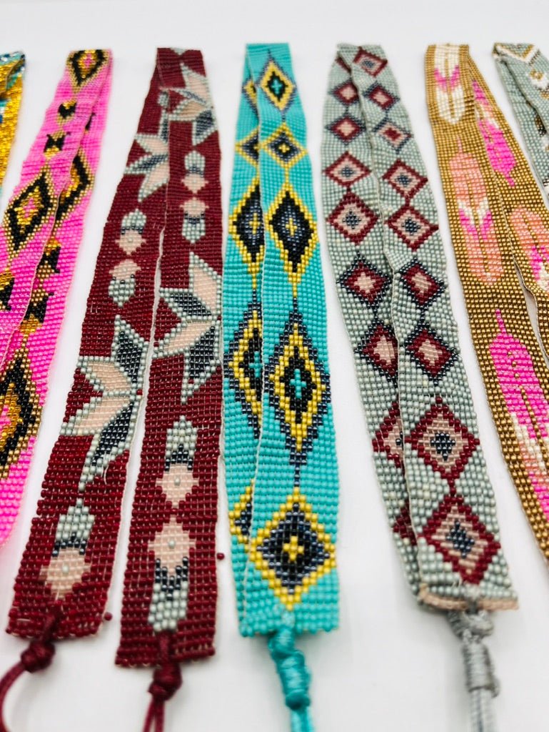 Wide Adjustable Hatband by Collective Journey Art