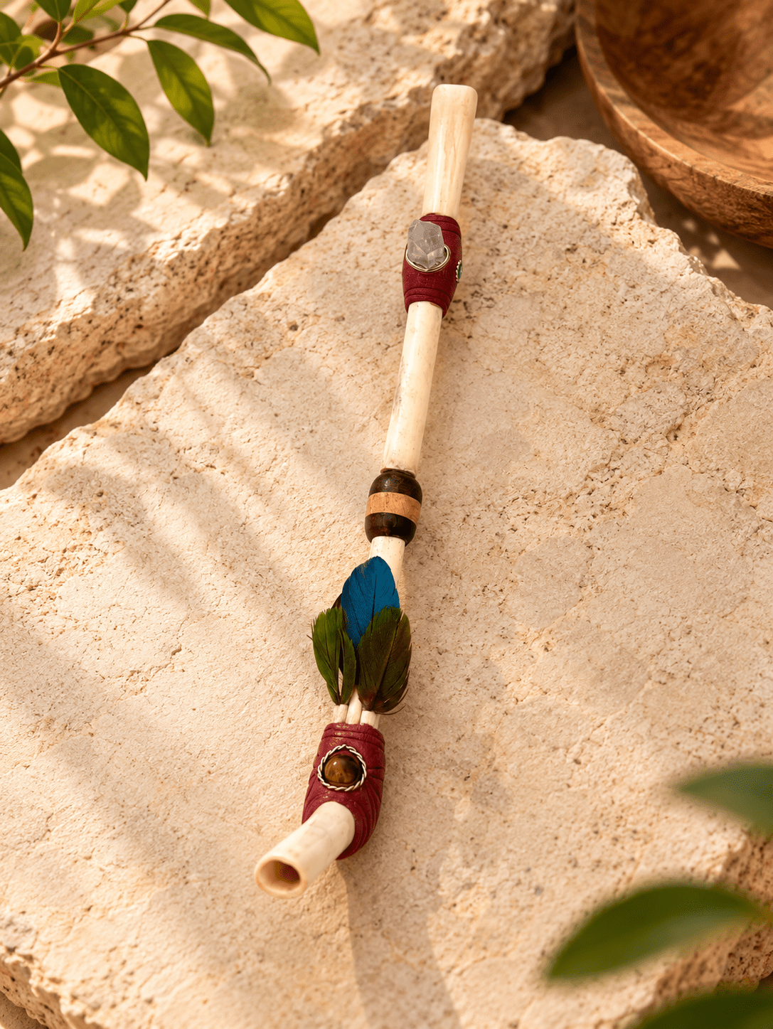 Rainbow Tepi | Hapé Serving Applicator by Collective Journey Art