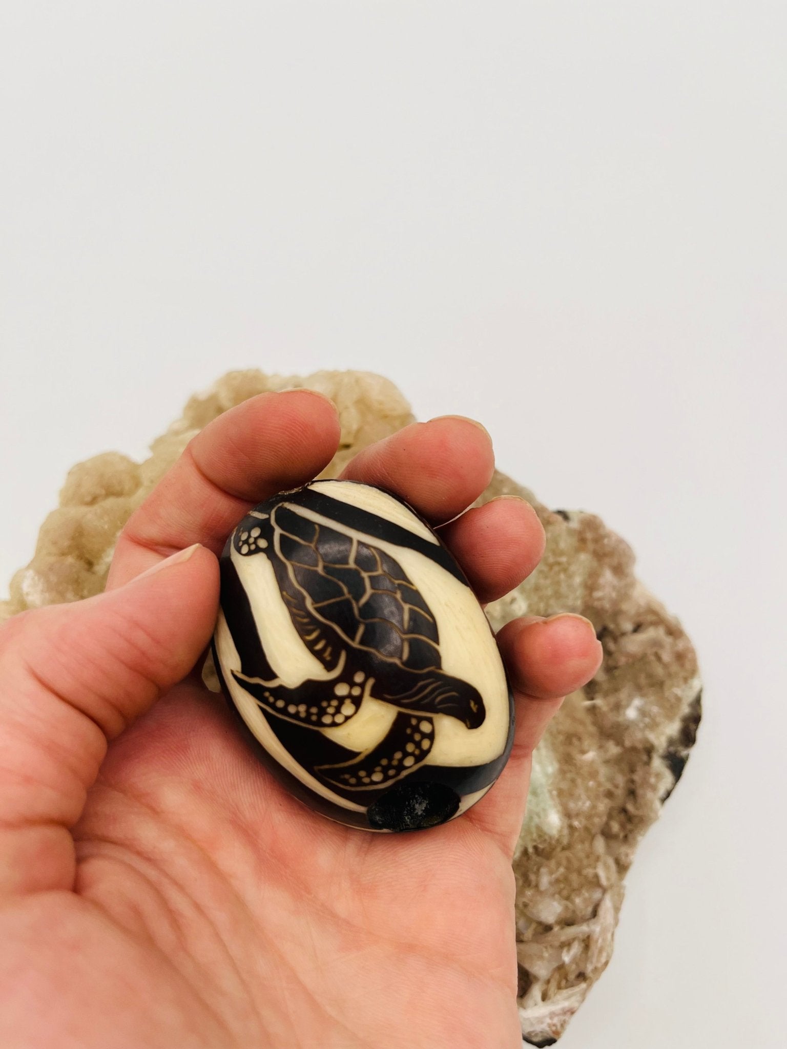 Tagua Single - Hitter Pocket Pipe by Collective Journey Art