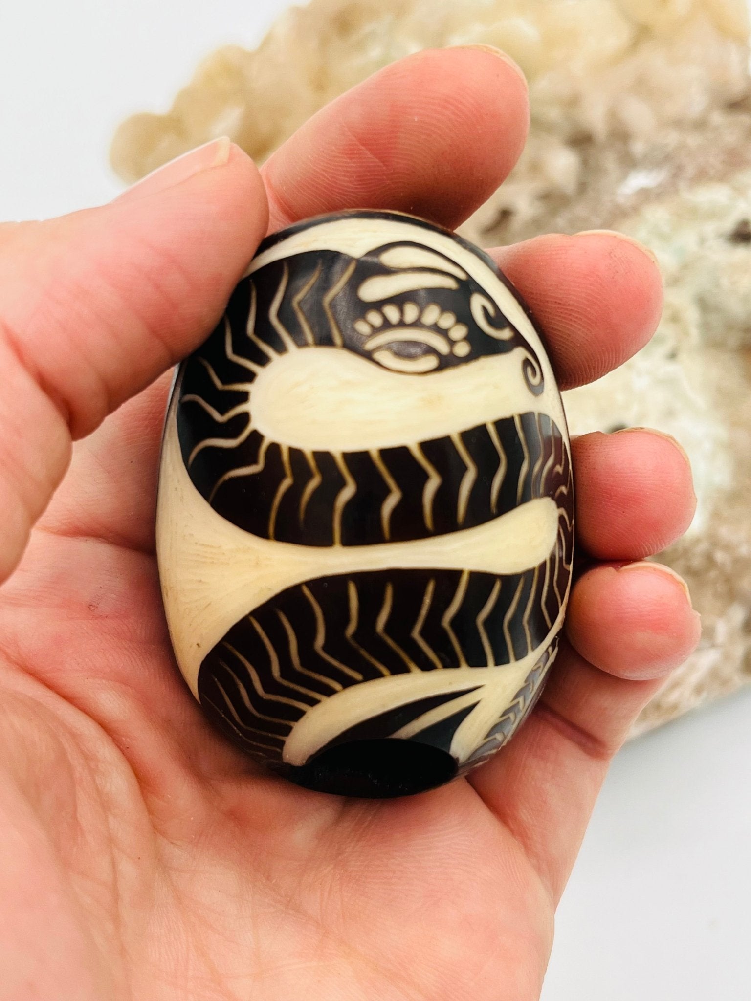 Tagua Single - Hitter Pocket Pipe by Collective Journey Art