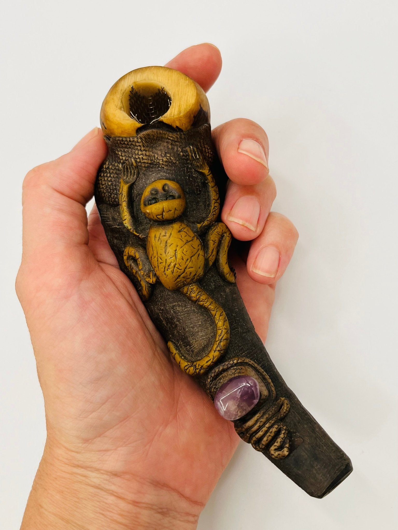Goat Tagua by Collective Journey Art