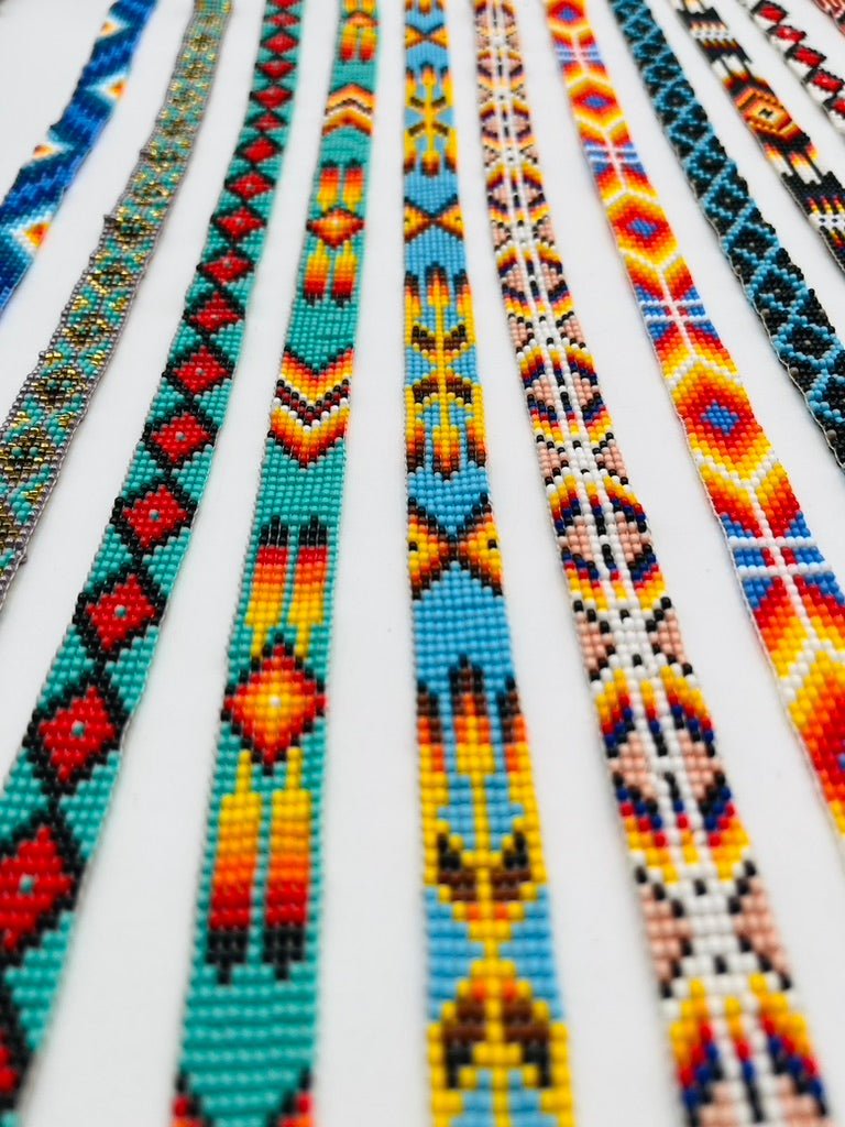 Narrow Tie - Up Hatband by Collective Journey Art