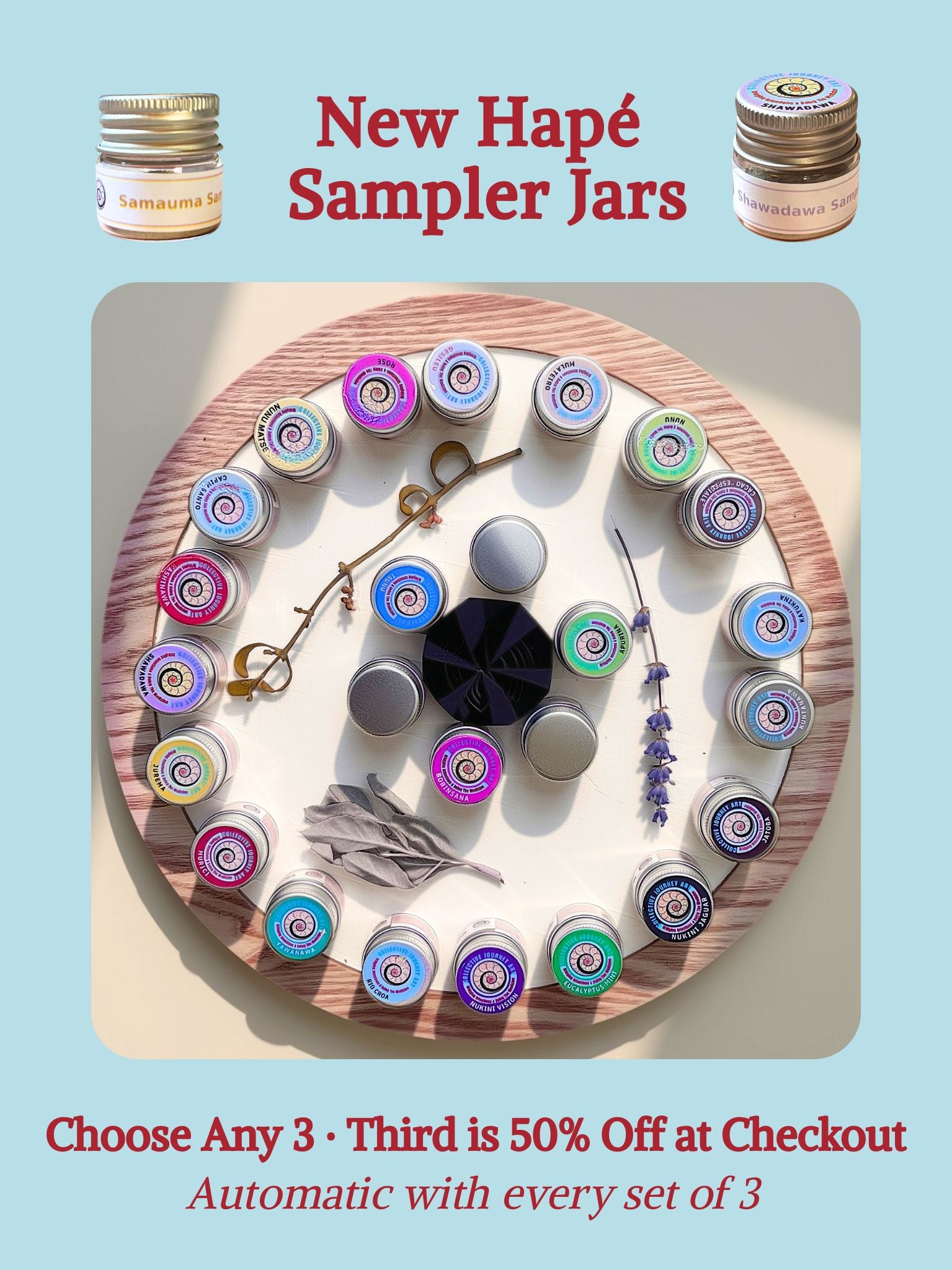 Hapé MULATEIRO Authentic Rapé by Collective Journey Art