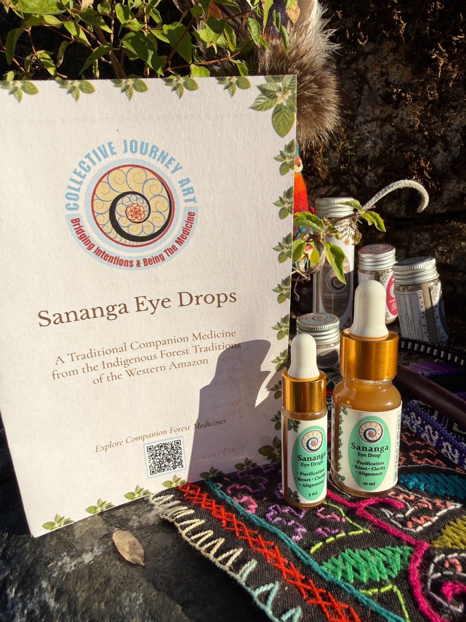 Sananga Eye Drops by Collective Journey Art