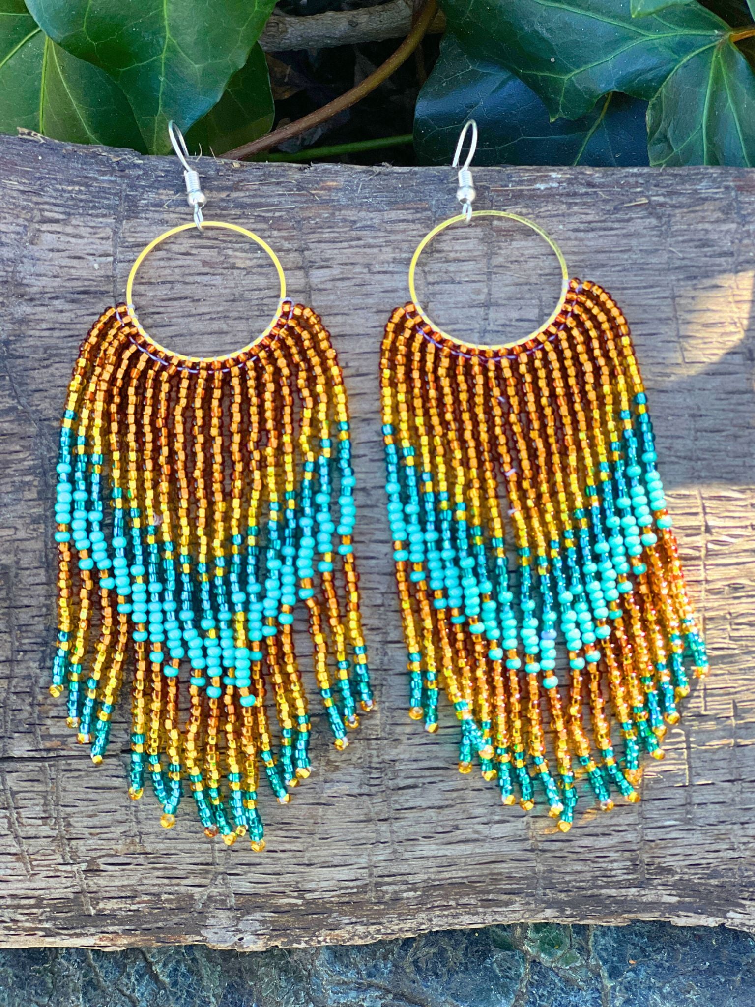 Nebula Earrings by Collective Journey Art