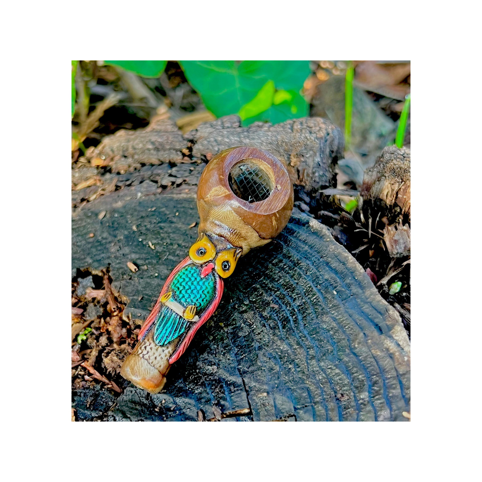 Mini Totem Pipe by Collective Journey Art