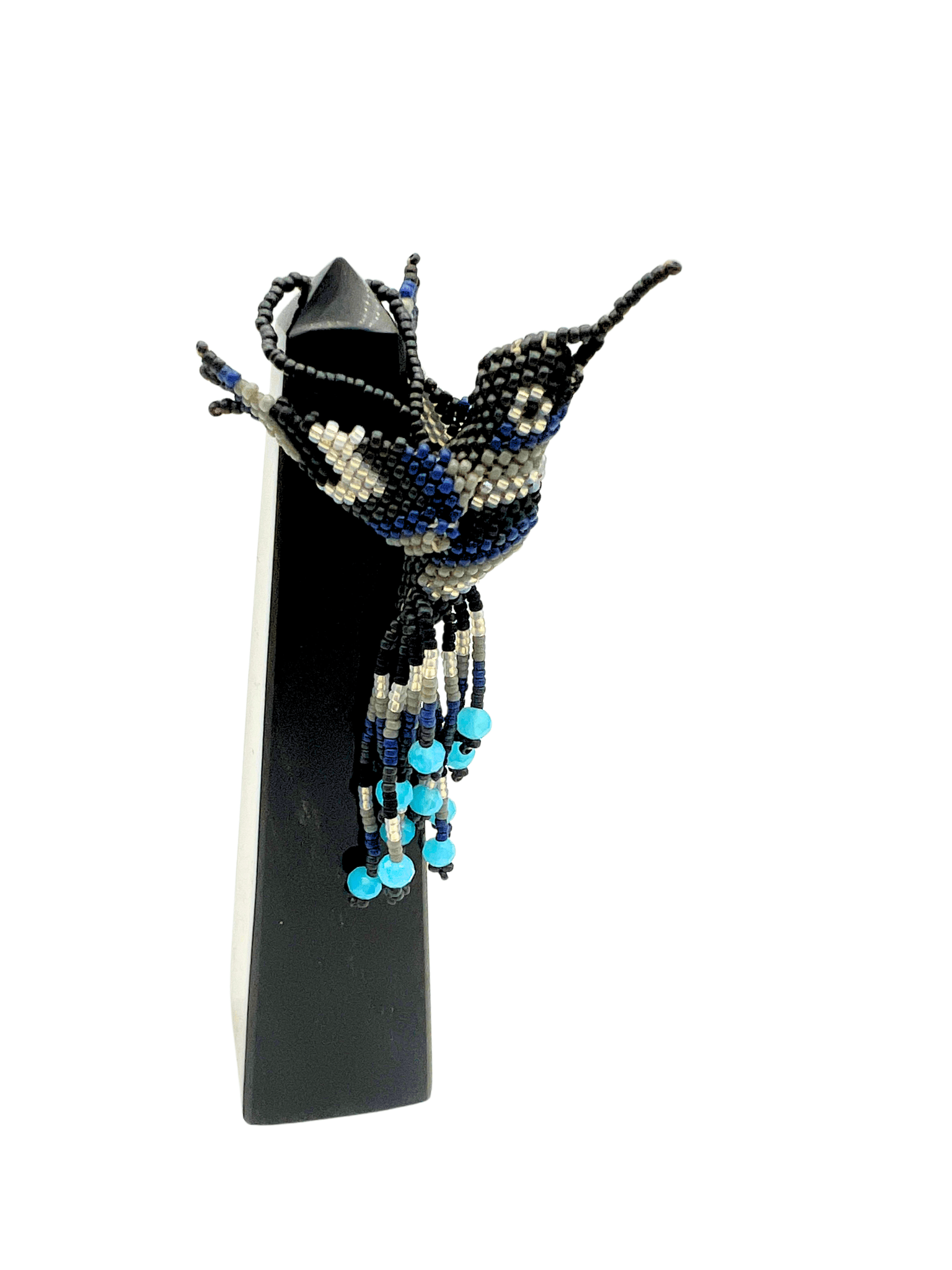 Colibri/Hummingbird Ornament - Miyuki Beads - Loop Hang by Collective Journey Art