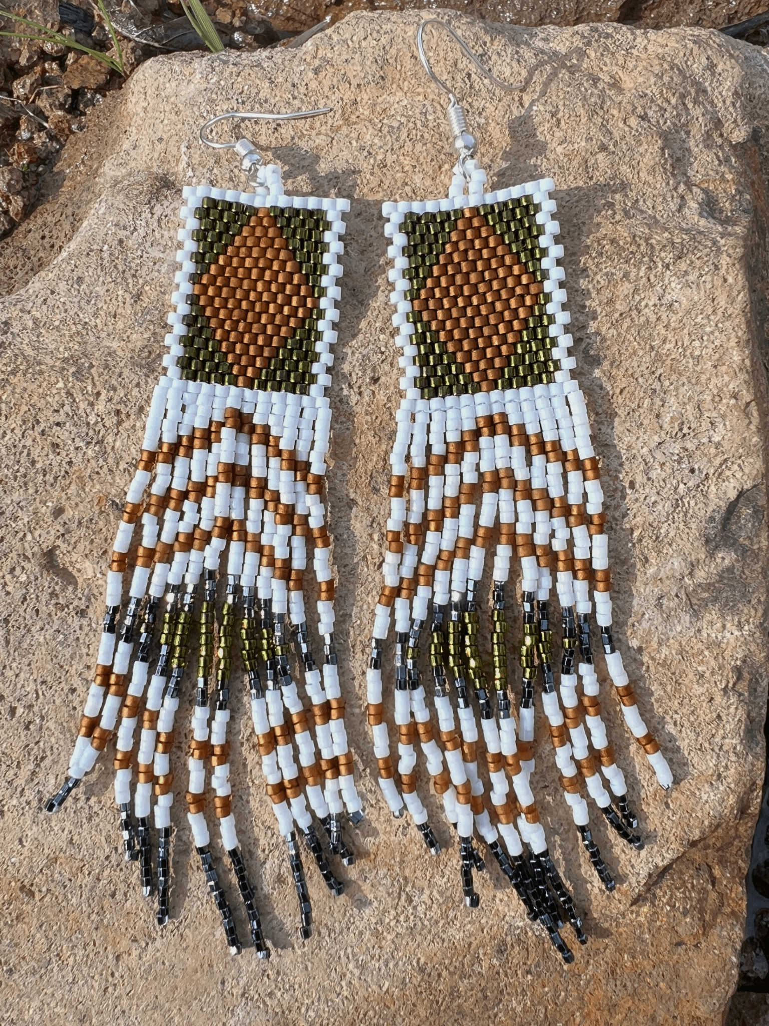 Noon Day Earrings by Collective Journey Art