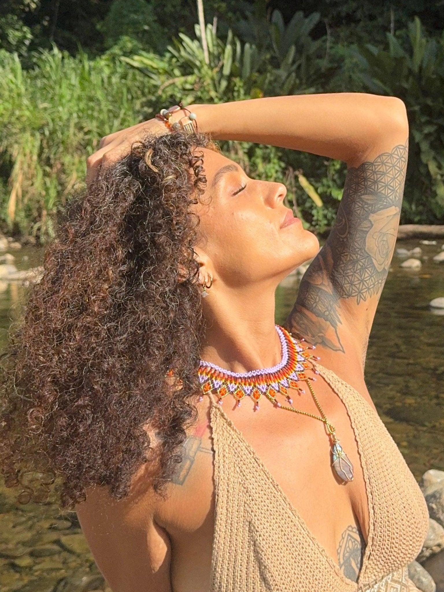 Mini Ocama Necklace by Collective Journey Art