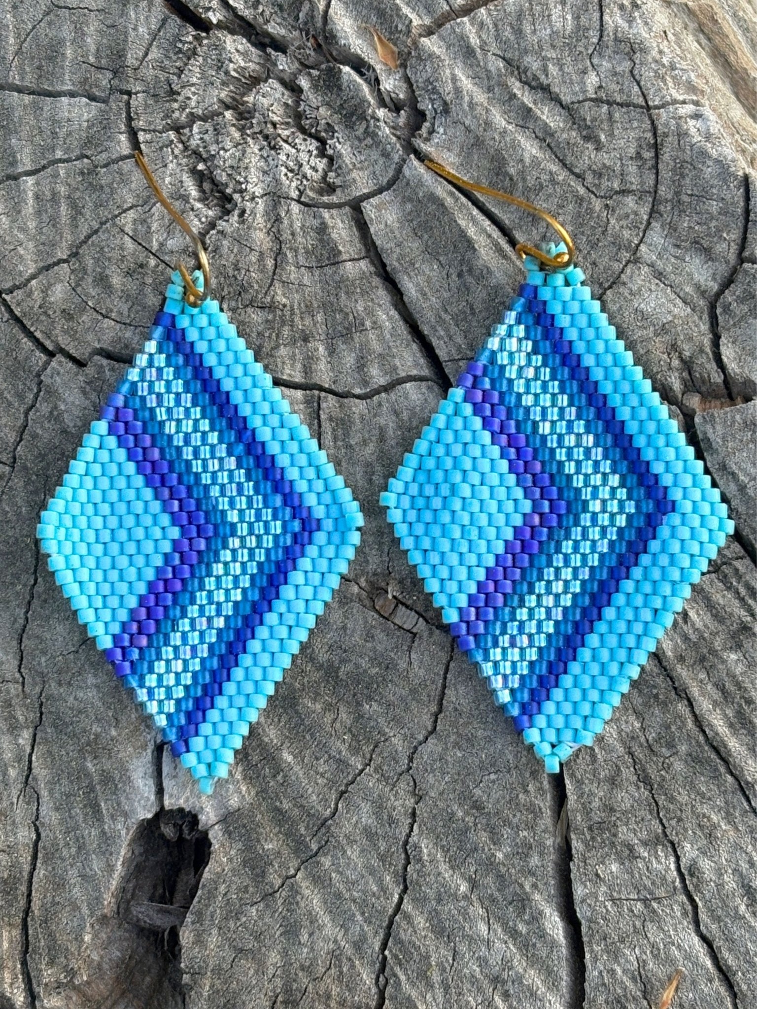 Diamente Earrings by Collective Journey Art