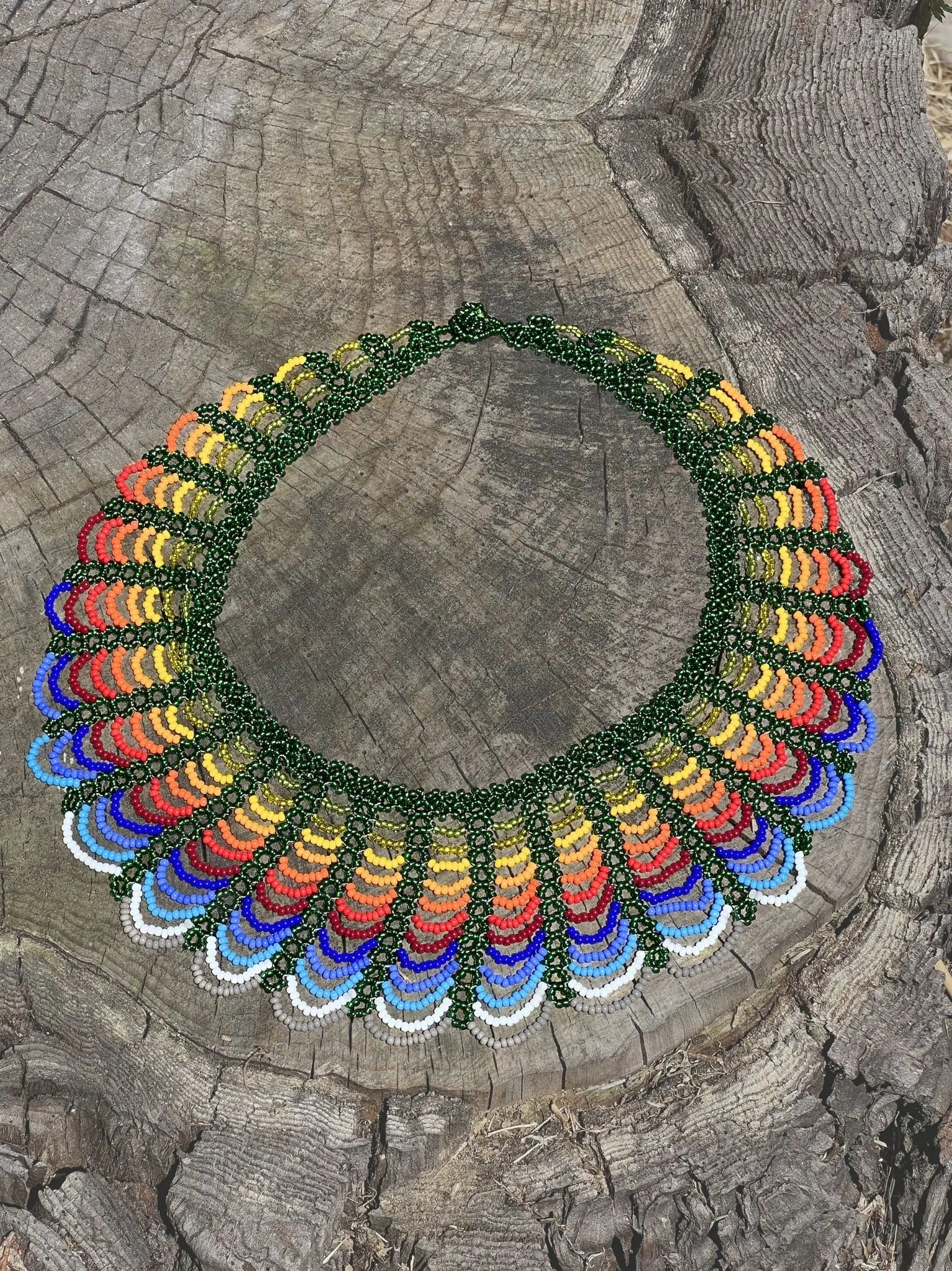 Cascade Waterfall Necklace by Collective Journey Art