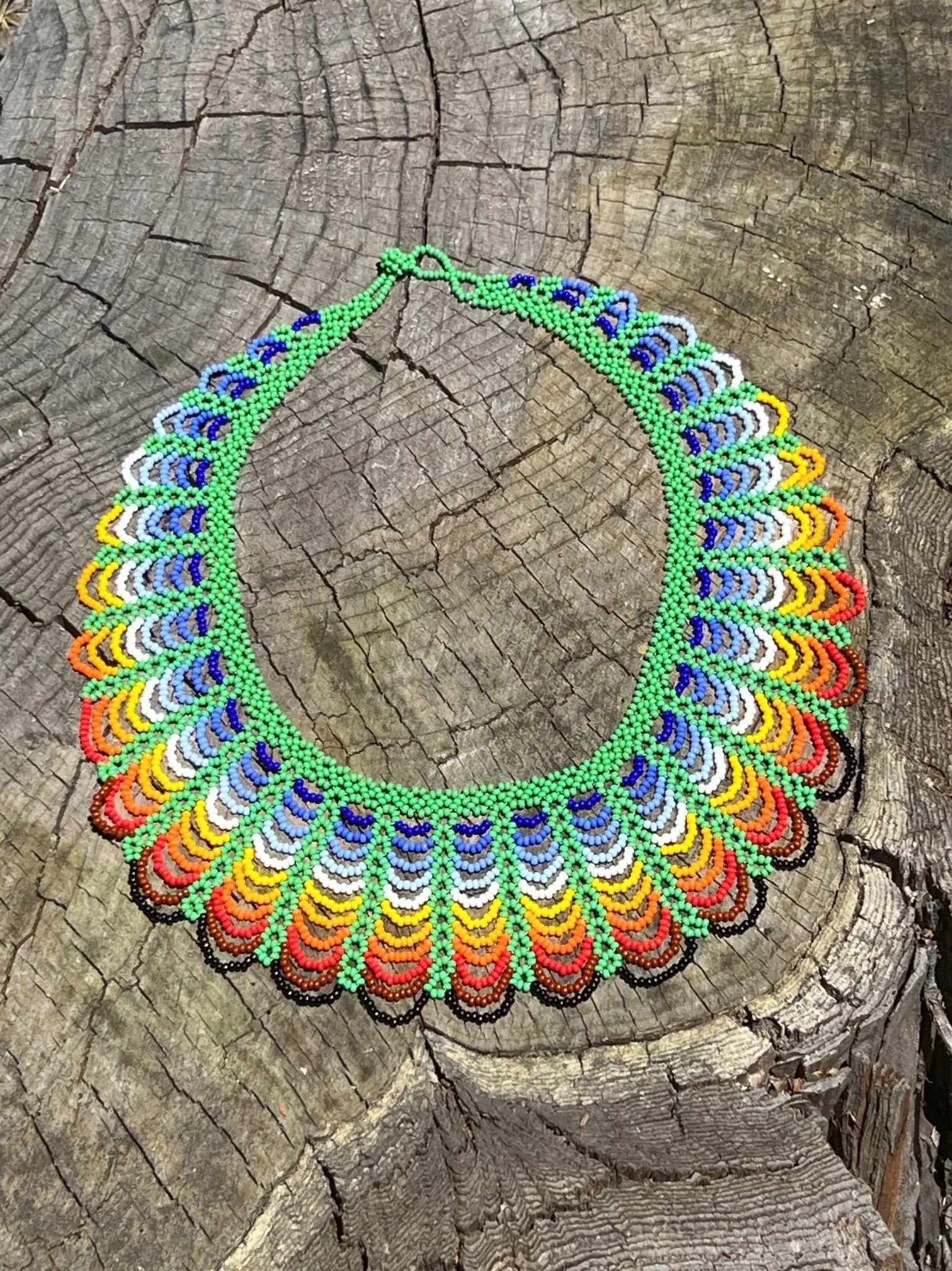 Cascade Waterfall Necklace by Collective Journey Art
