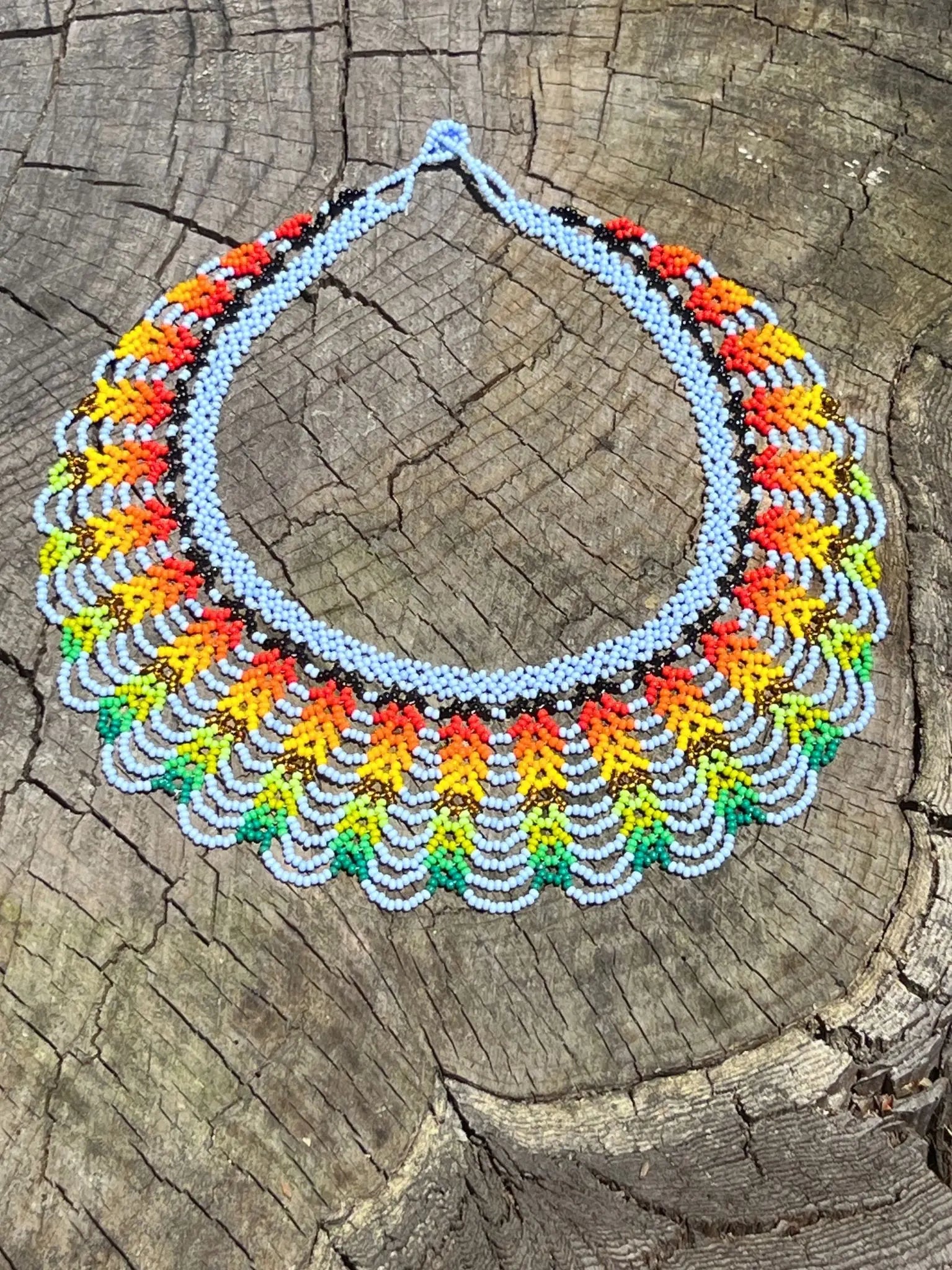 Cascade Waterfall Necklace by Collective Journey Art