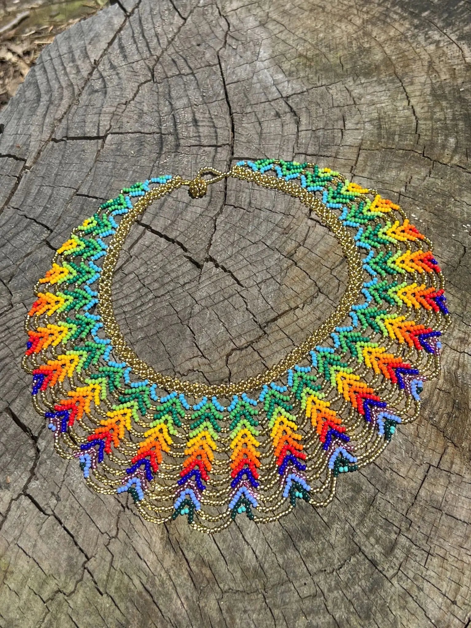 Cascade Waterfall Necklace by Collective Journey Art